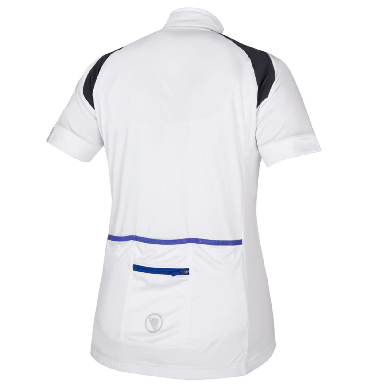 Endura Endura Women's Hyperon Short Sleeve Jersey - White/Blue