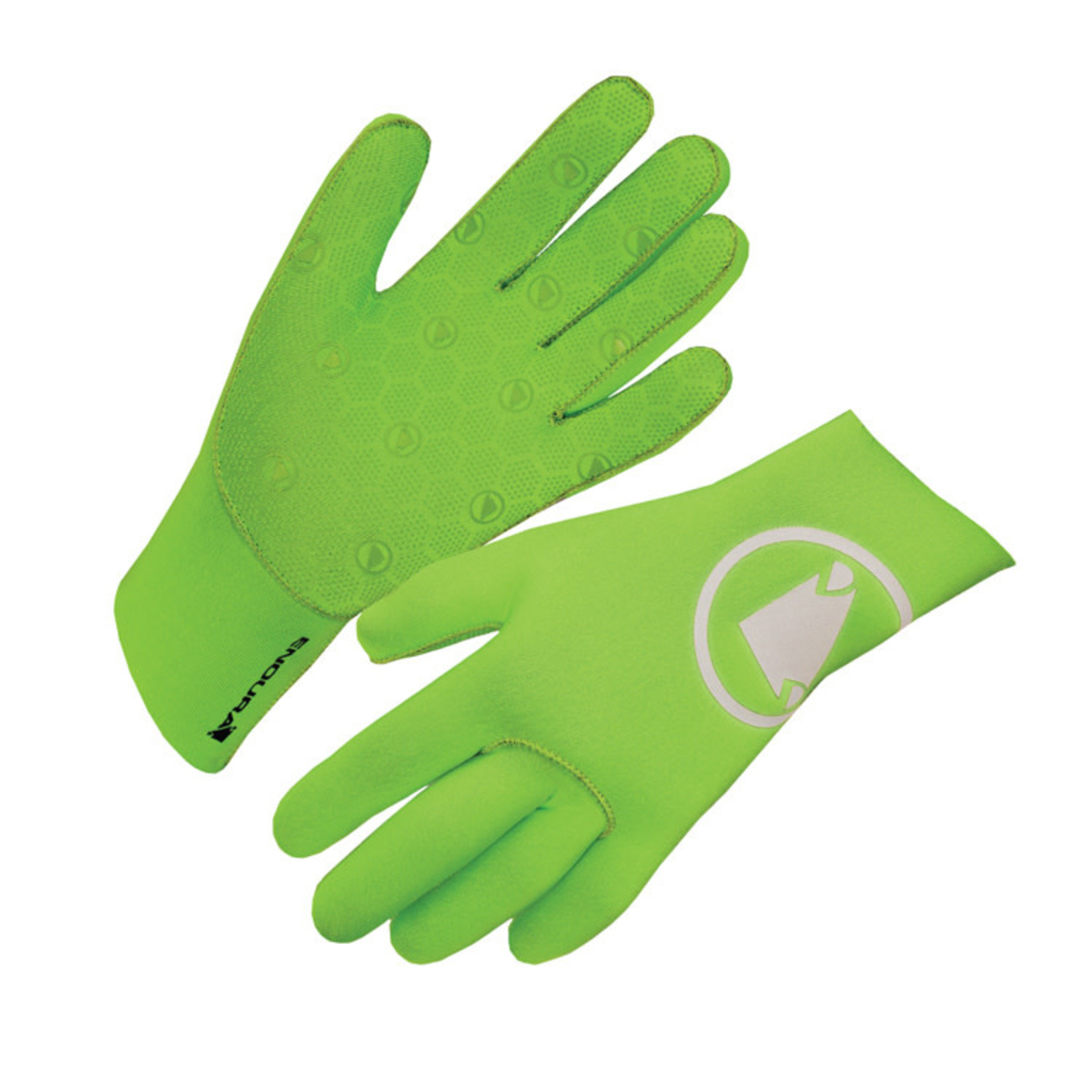 Endura Endura FS260 Pro Nemo Glove - Hi Vis Green Waterproof Neoprene 90% - Nylon 10%