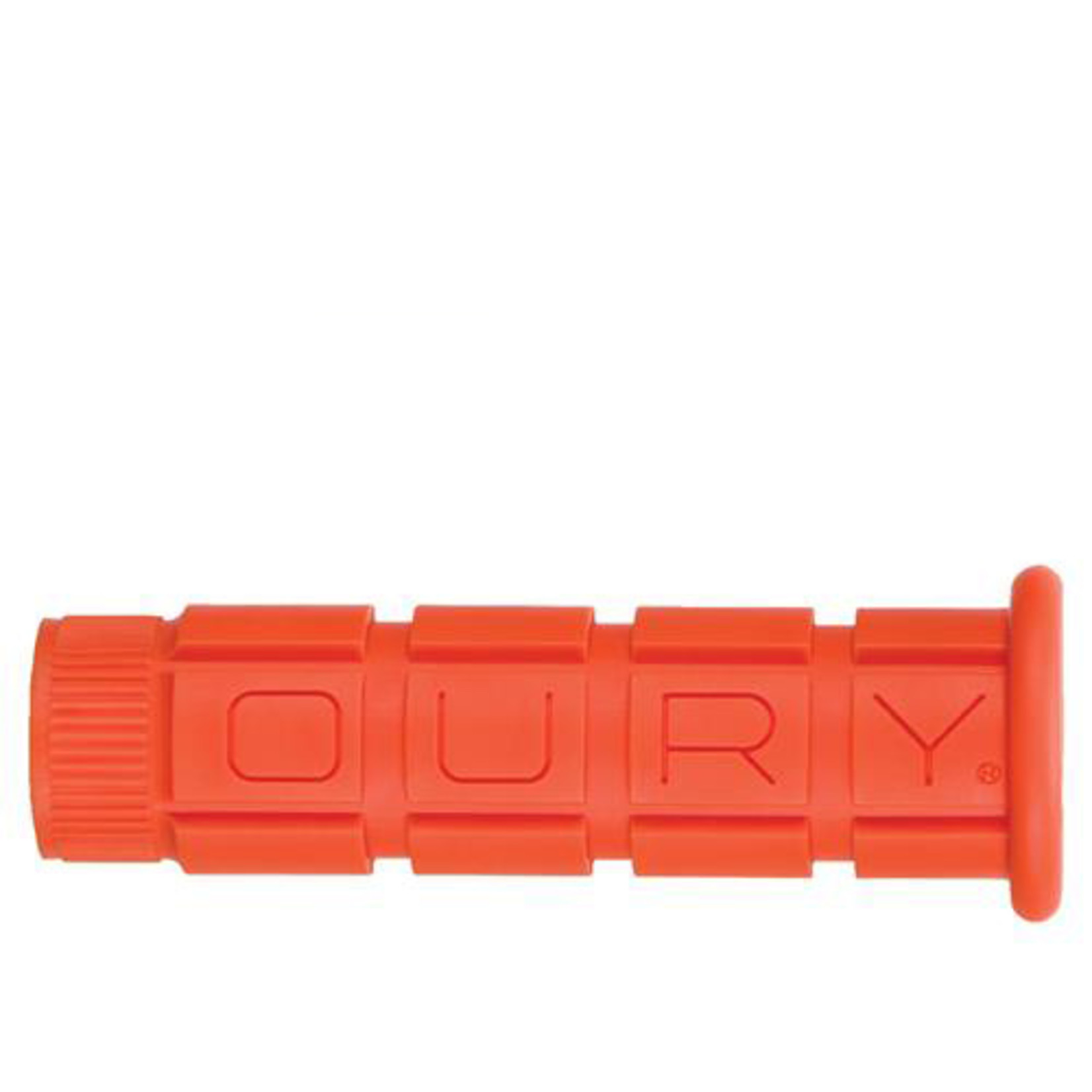 Oury Oury Single Compound Bike Handlebar Grip - Anti-Vibration - 114mm - Orange