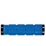 Oury Oury - Handlebar Grips - Lock-On Dual - Bike Grips - 130 mm - Blue