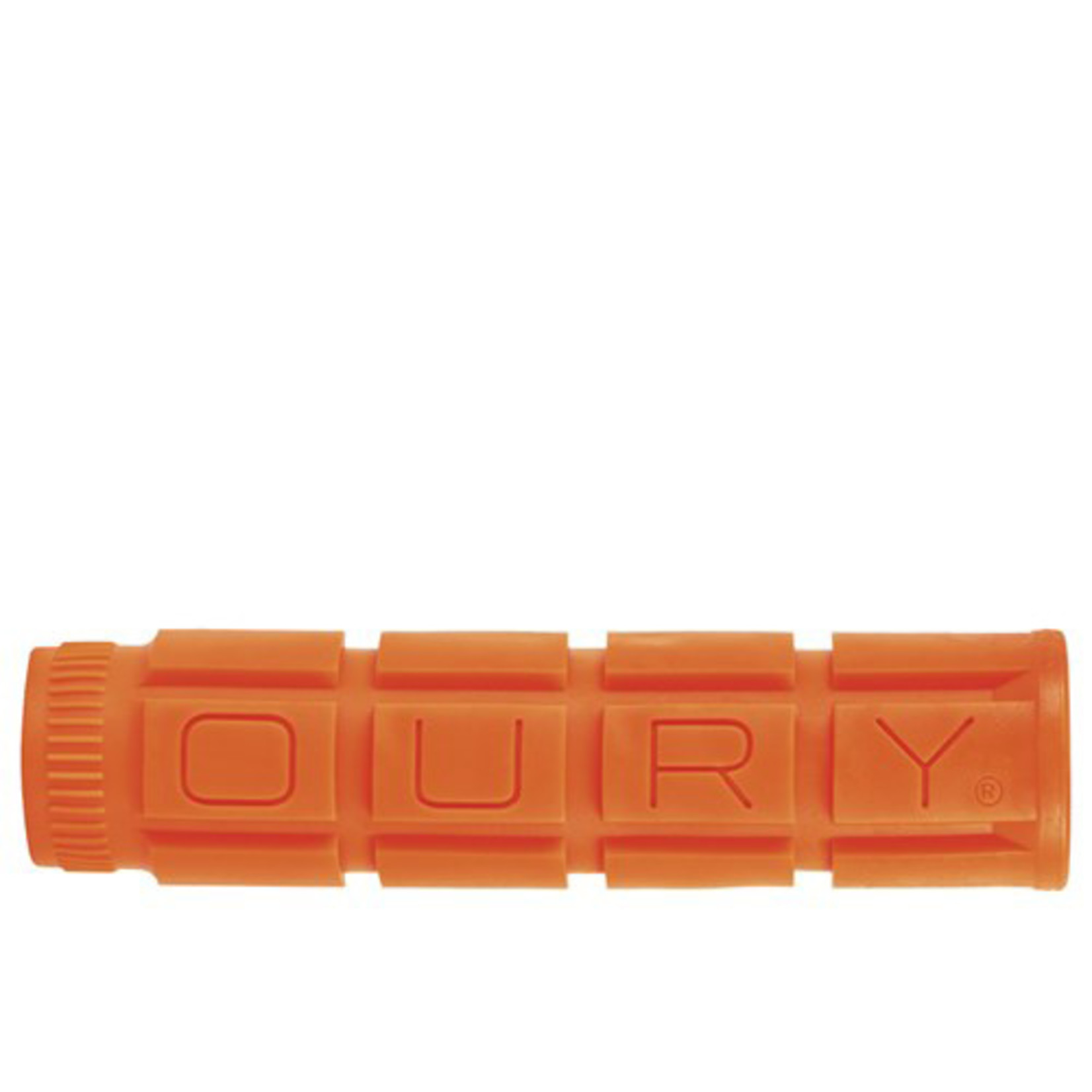 Oury Oury Single Compound Bike Handlebar Grips V2 - Anti-Vibration - 135mm - Orange