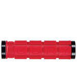 Oury Oury Handlebar Grips - Lock-On Dual - Bike Grip - Anti-Vibration - 130mm - Red