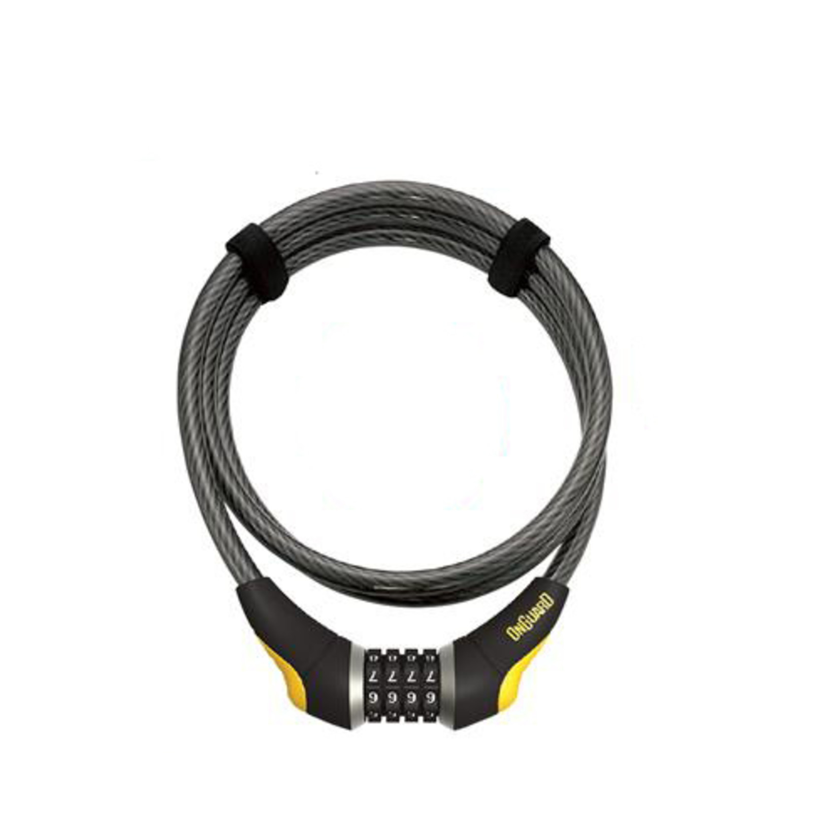 On Goard Onguard Bike Lock - Akita Series - Coiled Cable - 185cm x 12mm