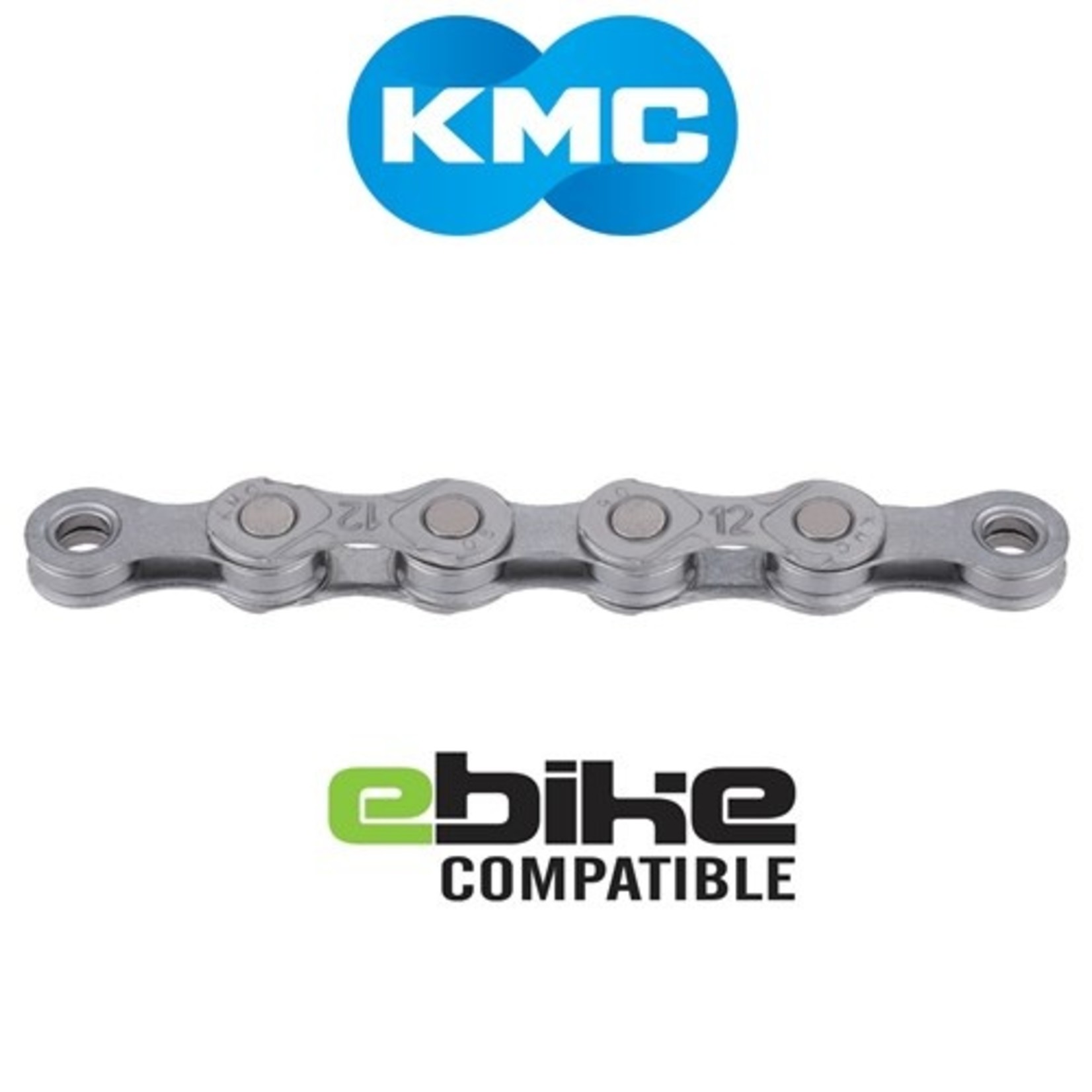 KMC KMC E-Bike Chain - E12 Turbo 12 Speed - 1/2" X 11/128" EPT Anti-Rust