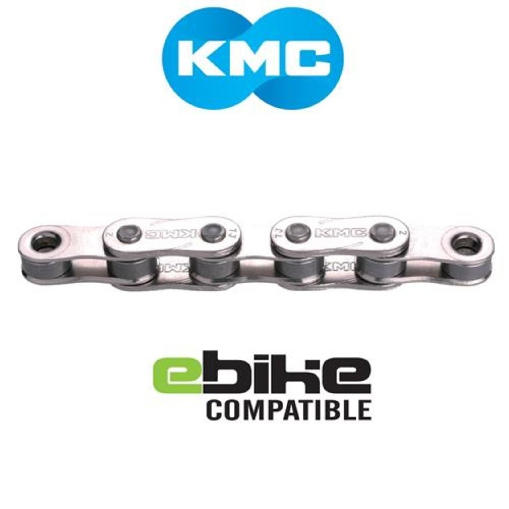 KMC KMC Bike E-Bike Compatible Chain - Z Series - Single Speed Wide - 1/2" X 1/8"