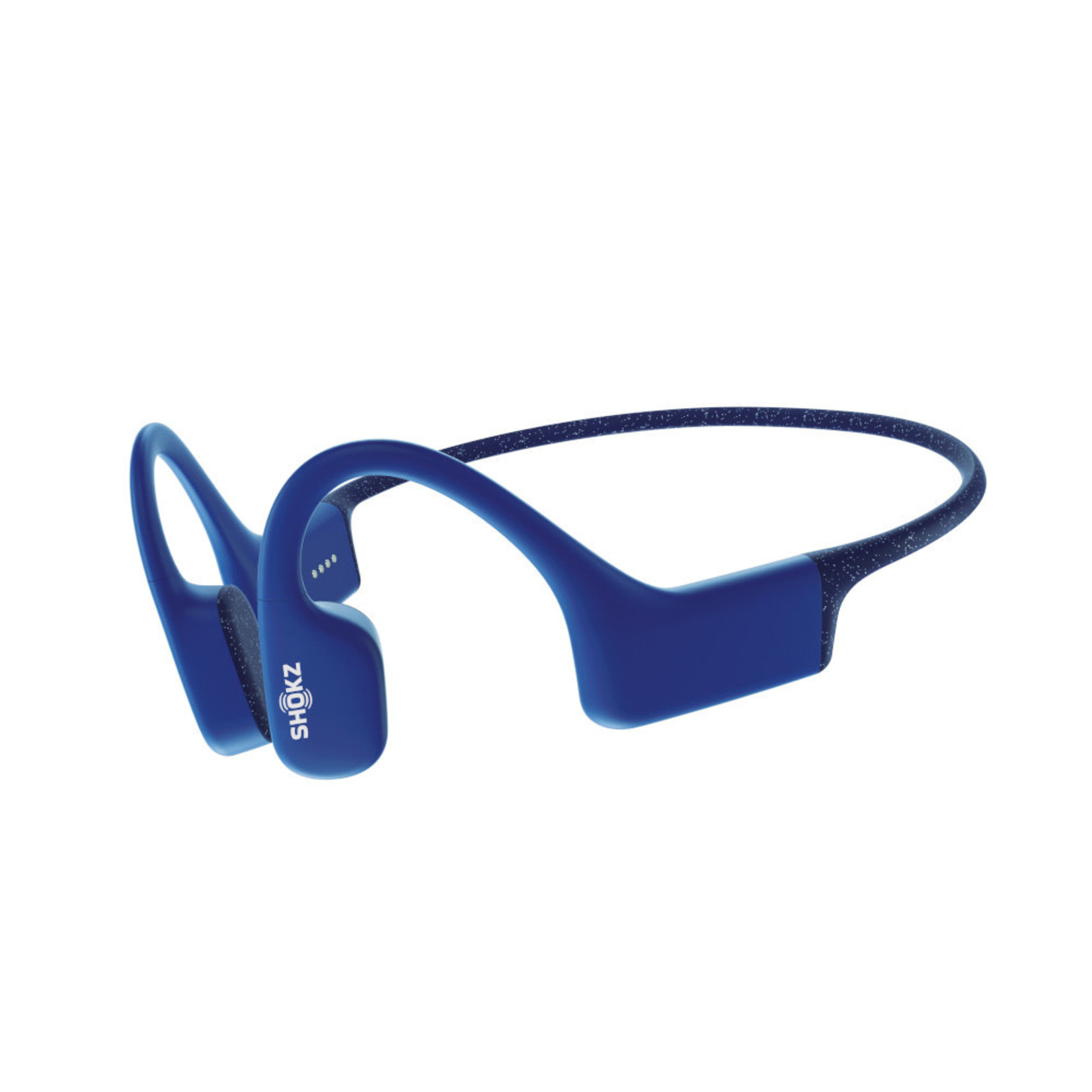Aftershokz SHOKZ OpenSwim Bone Conducting Open-Ear MP3 Waterproof Headphones - Blue