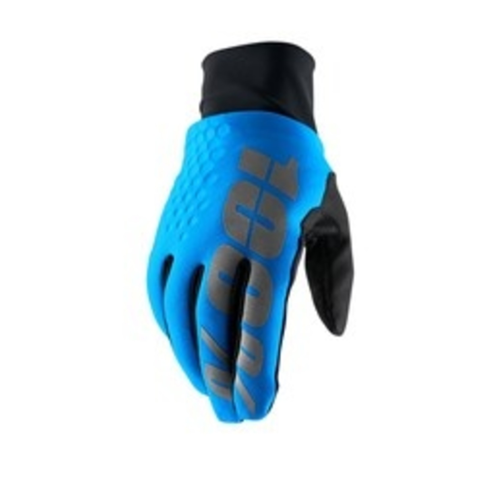 100% HYDROMATIC Brisker Cycling Gloves - Blue Waterproof-Breathable