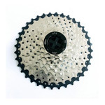 KWT ATA Bicycle Cassette - 9 Speed - 11-36T - HG Driver - Chrome Plated