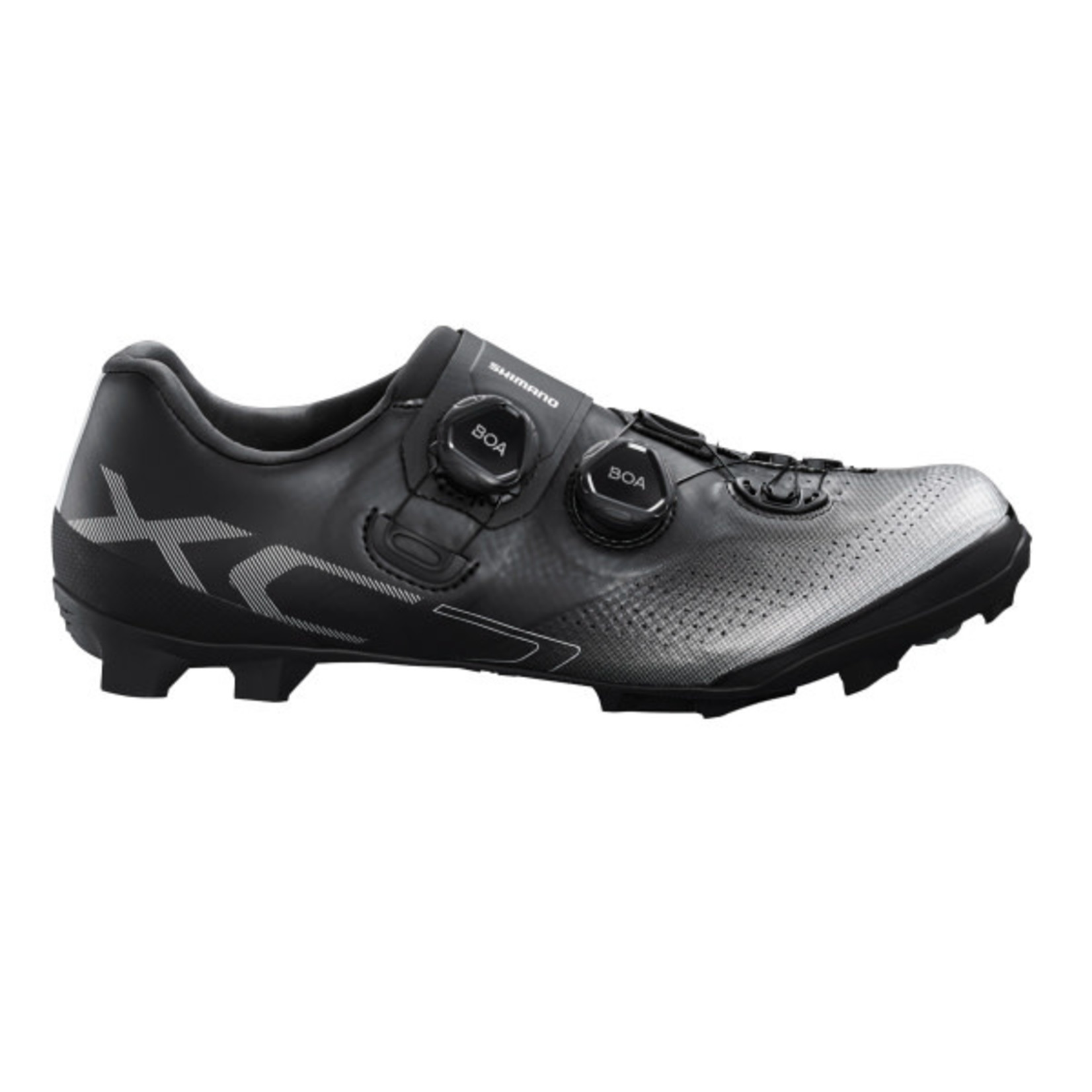 Shimano Shimano SH-XC702 Lightweight Carbon SHIMANO ULTREAD XC Rubber SPD Shoes - Black