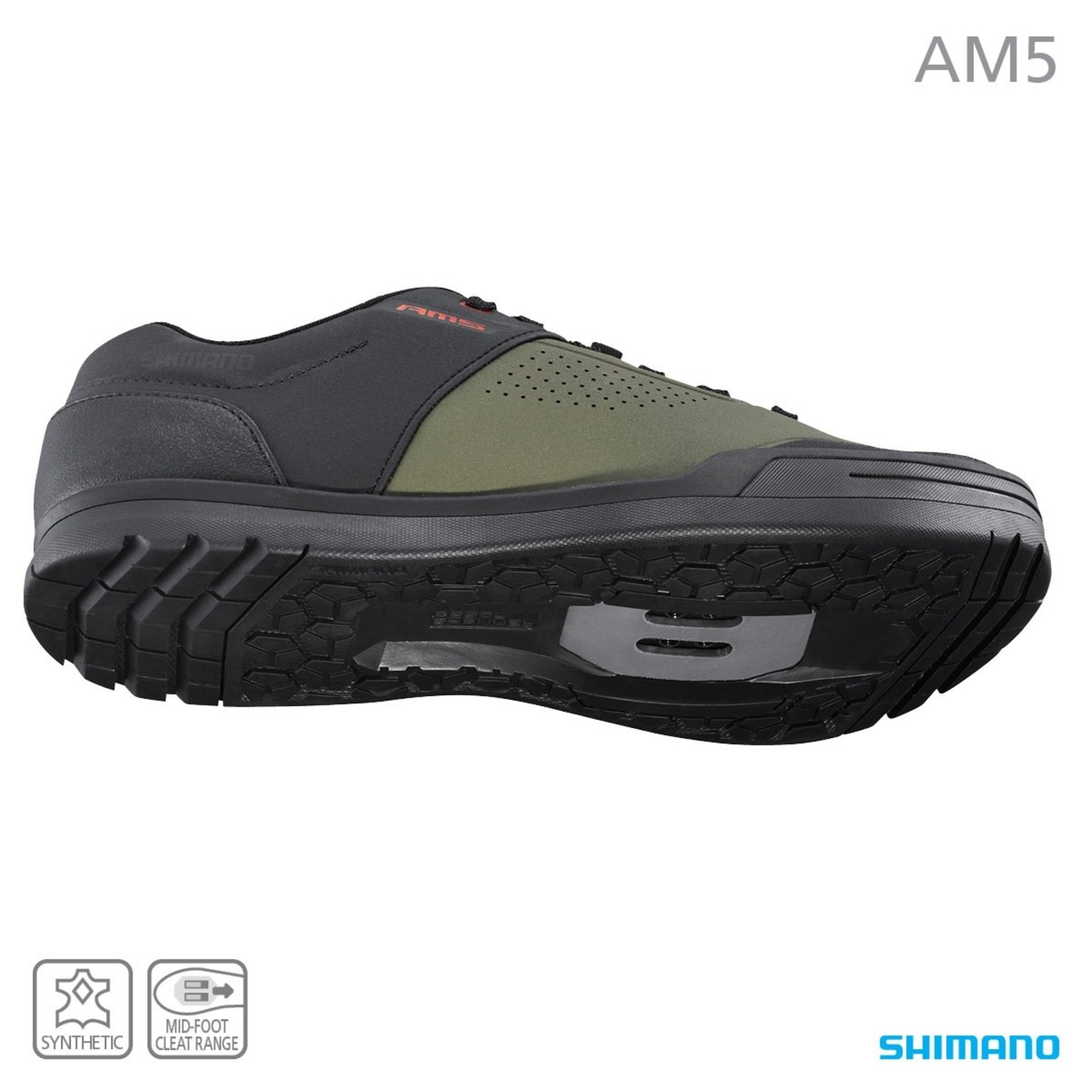 Shimano Shimano SH-AM503 Freeride Shoes - Olive