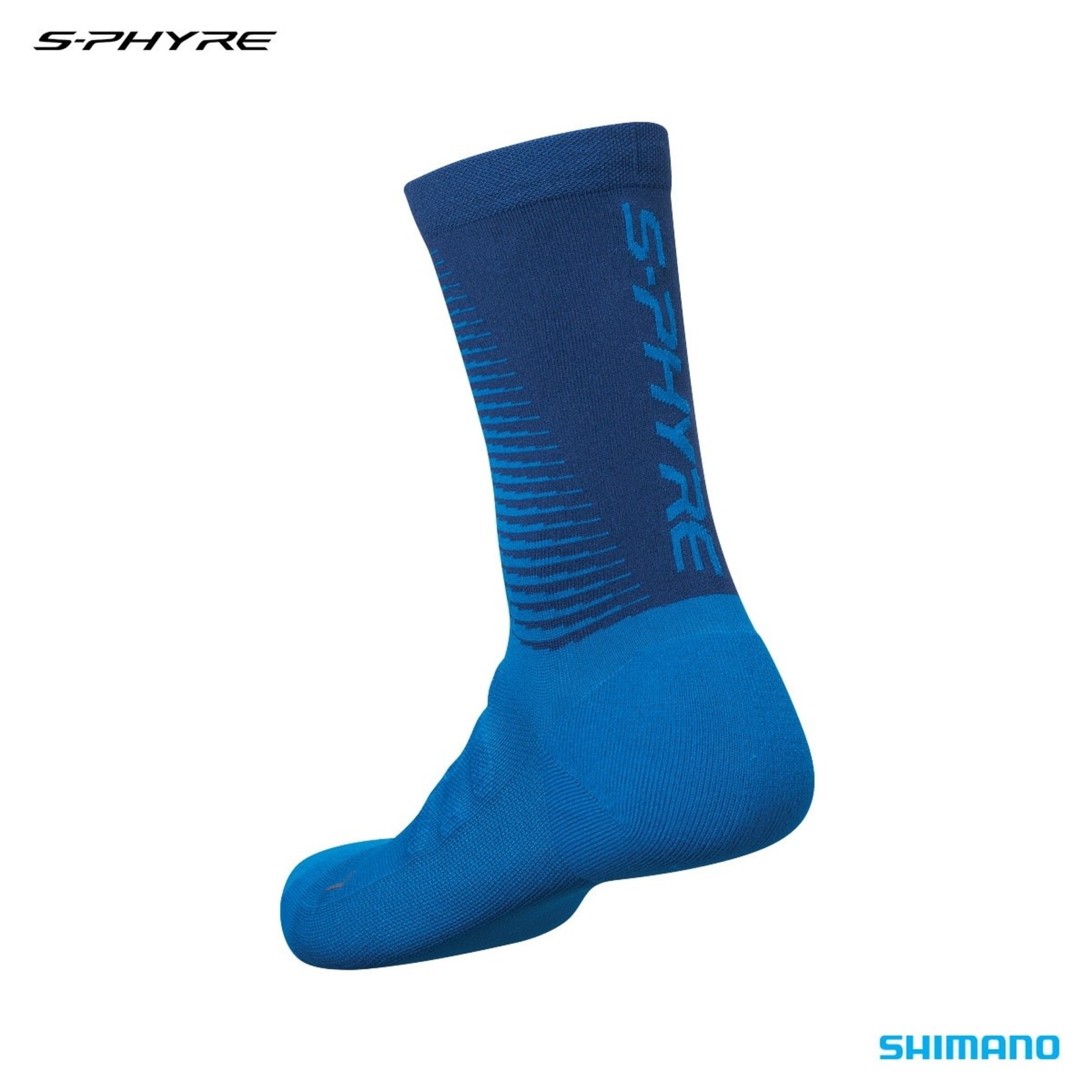 Shimano Shimano S-Phyre Tall Socks - Blue Navy - Large/XL