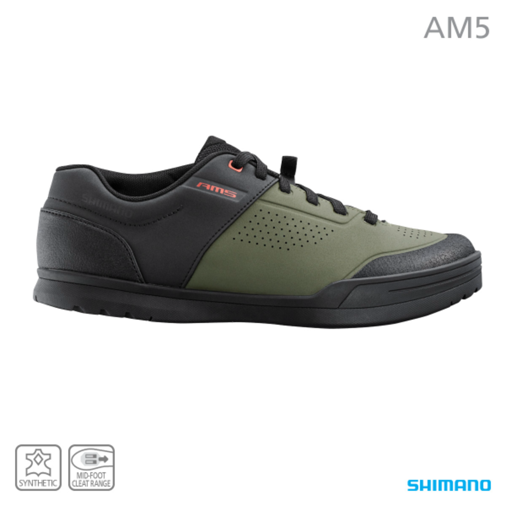 Shimano Shimano SH-AM503 Freeride Shoes - Olive - Size 45
