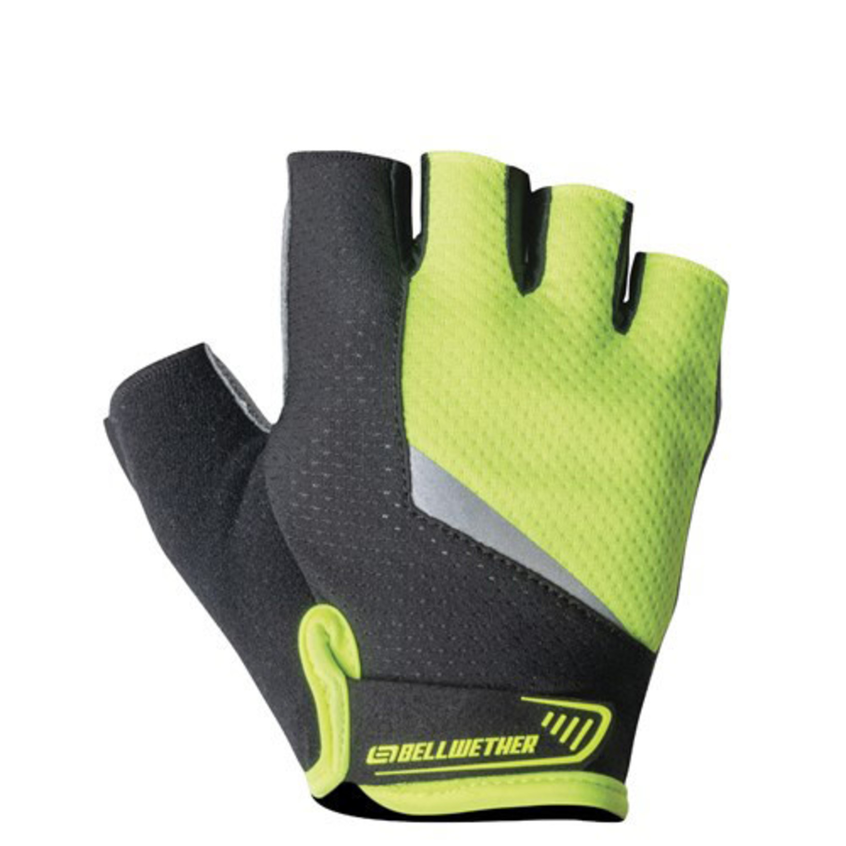 Bellwether Bellwether Cycling/Bike Microfibre Thumb Gloves - Men's Ergo Gel Gloves - Hi-Vis
