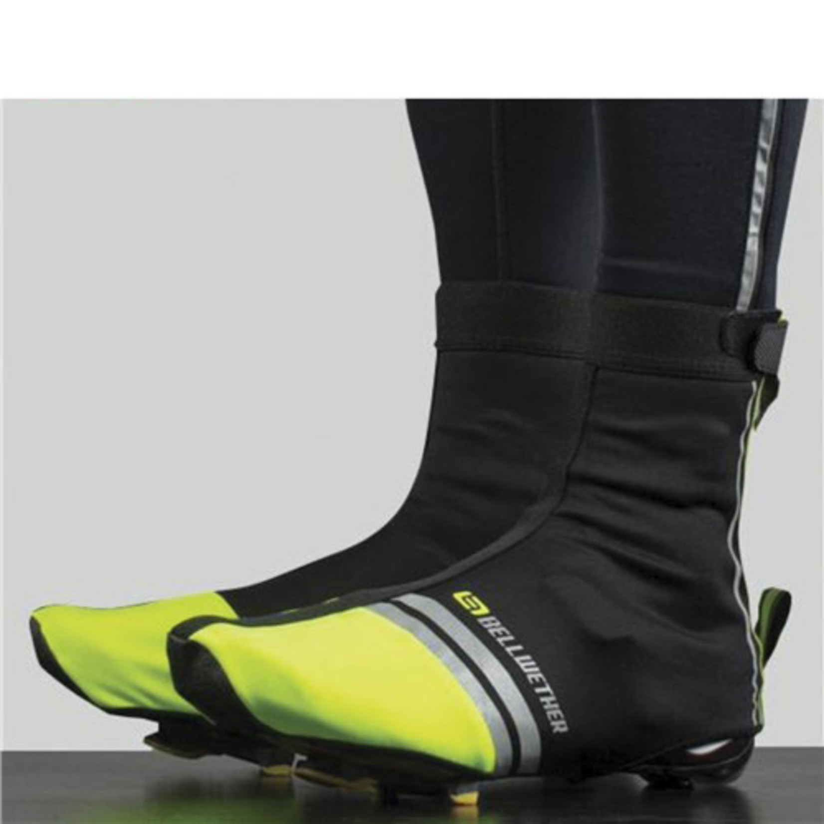 Bellwether Bellwether Coldfront Bootie Shoe Cover - Hi-Vis Windproof, Water Resistant