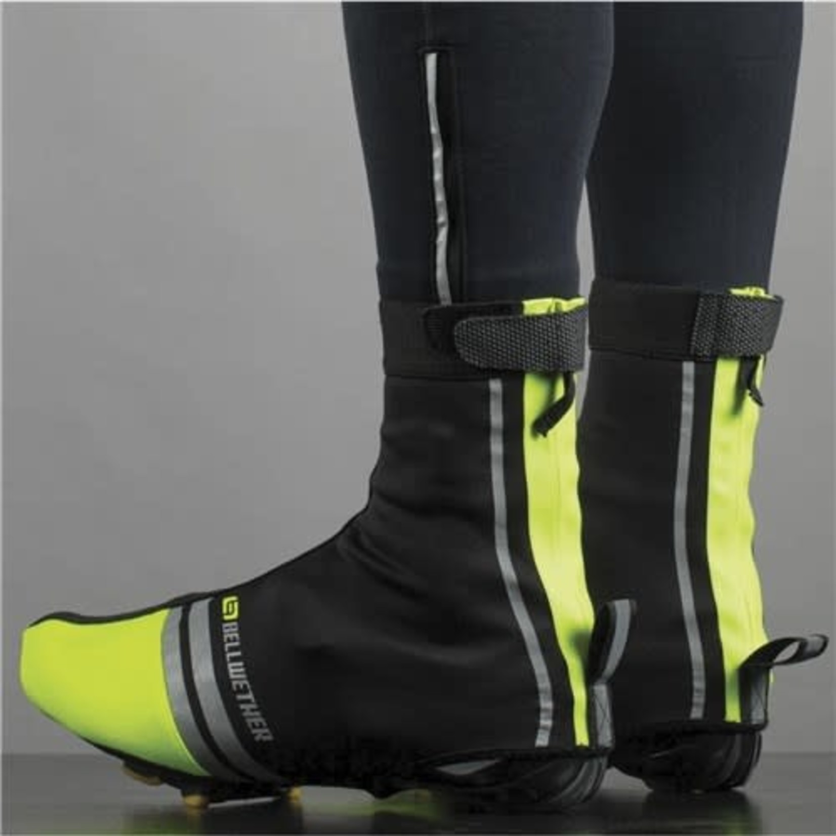 Bellwether Bellwether Coldfront Bootie Shoe Cover - Hi-Vis Windproof, Water Resistant