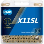 KMC KMC Bike Chain 1/2X11/128X118 Links - 11 Speed - X-Superlight X11Sl - Ti-N Gold
