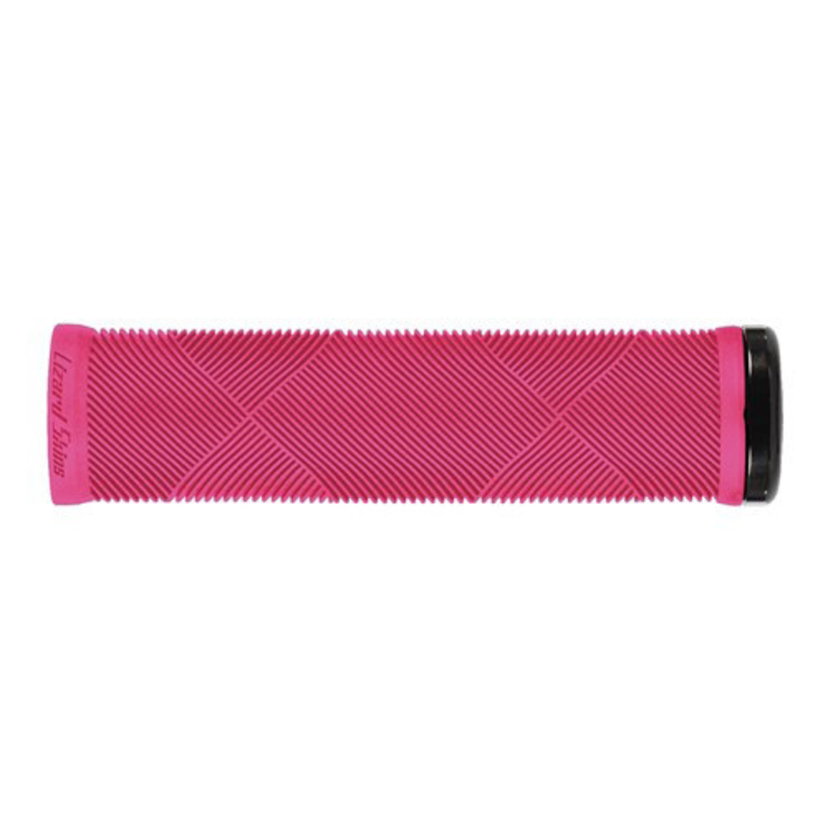 Lizard Skin Lizard Skins Lock-On Strata Handlebar Grip - 135mm - 32.25mm - Neon Pink