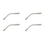 Incomex Trading Pty Ltd BPW Bicycle Cable Guide - Flexible Angle Noodle For V Brake - Silver(Bag of 4)