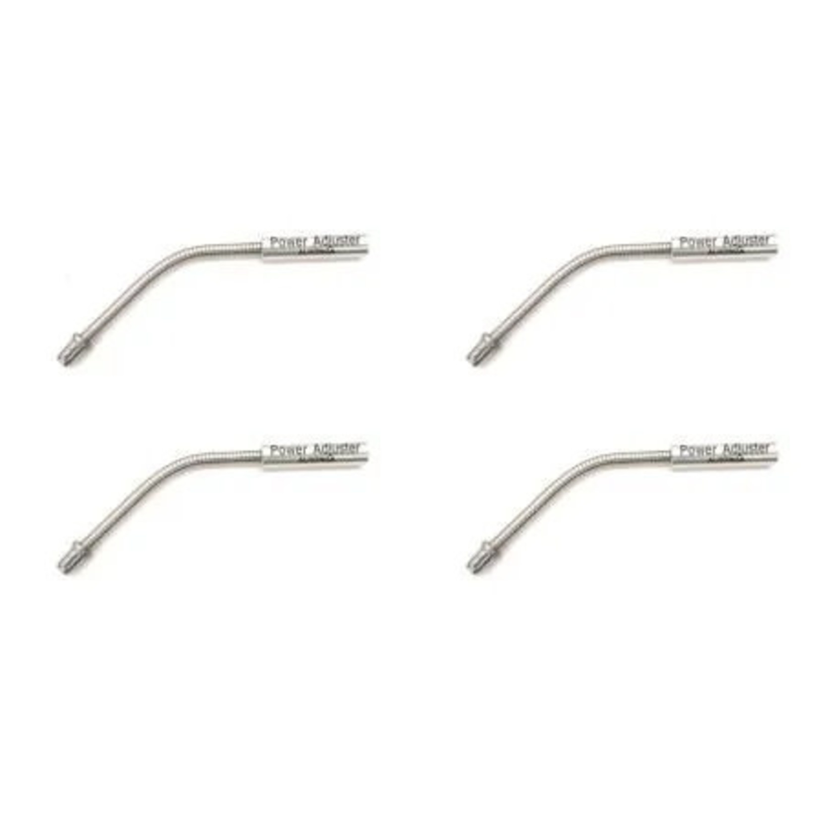 Incomex Trading Pty Ltd BPW Bicycle Cable Guide - Flexible Angle Noodle For V Brake - Silver(Bag of 4)