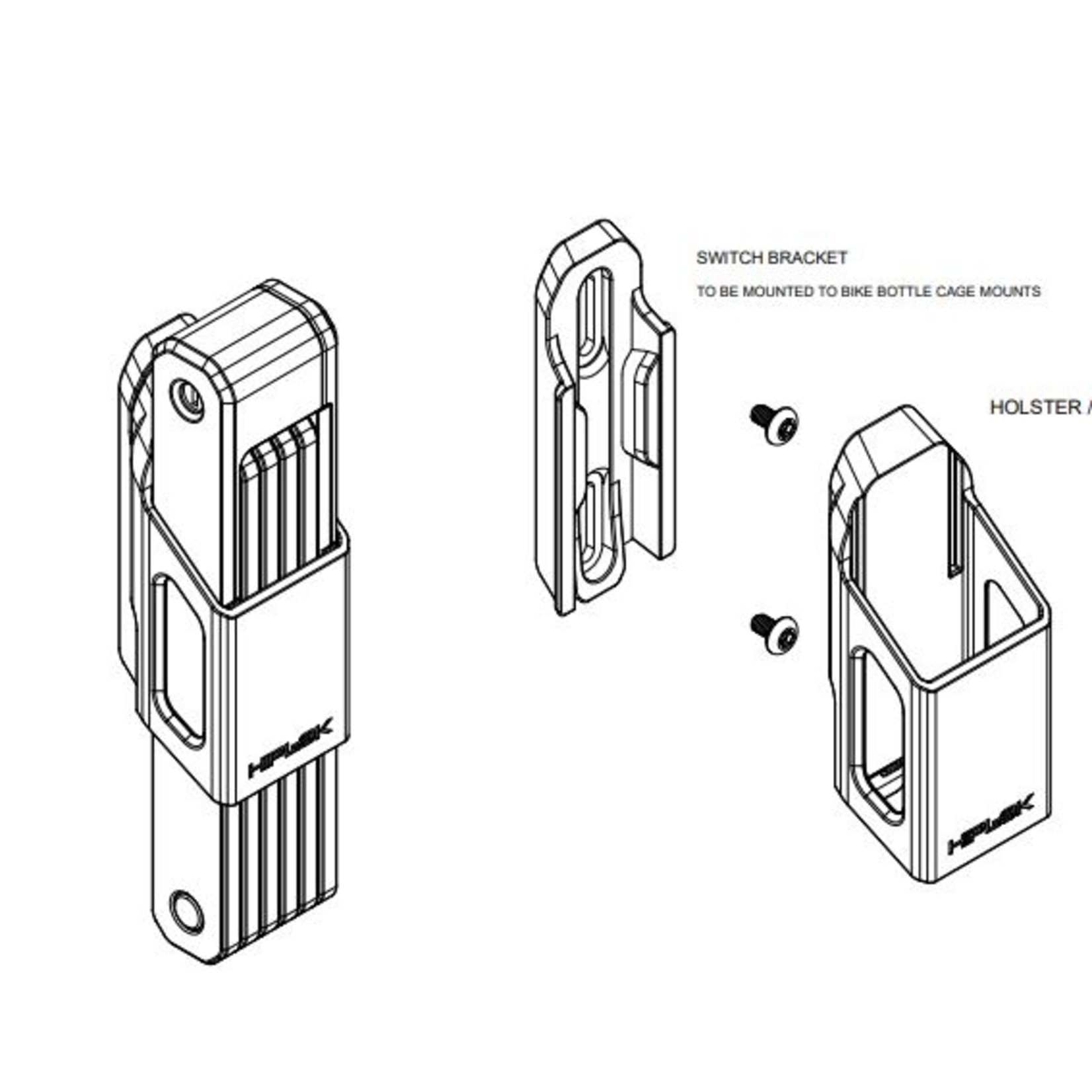 hiplok Hiplok Switch Wearable Folding Lock - Urban Green Lifetime Warranty