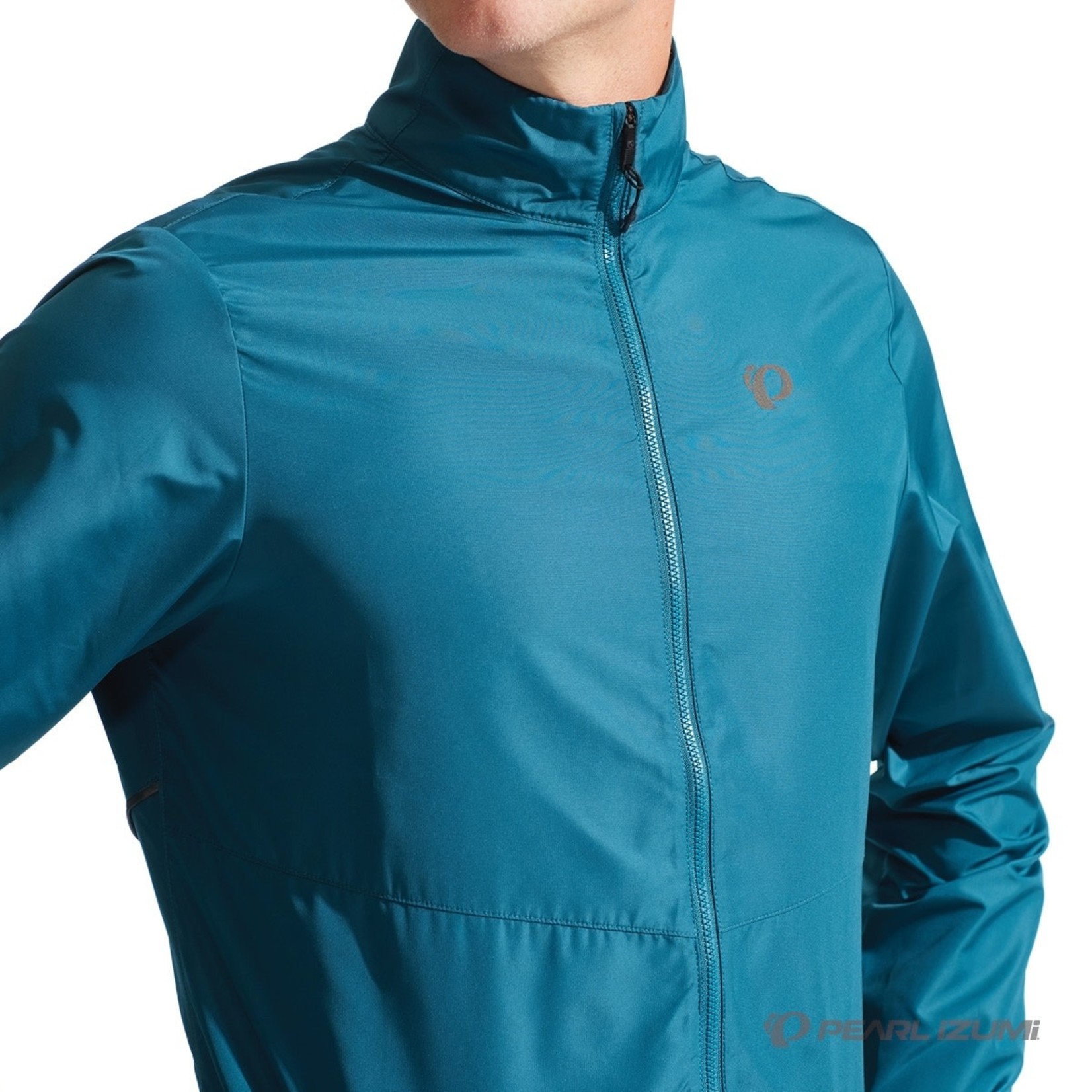 Shimano Pearl Izumi Quest Barrier 100% Recycled Material Bike Jacket - Ocean Blue