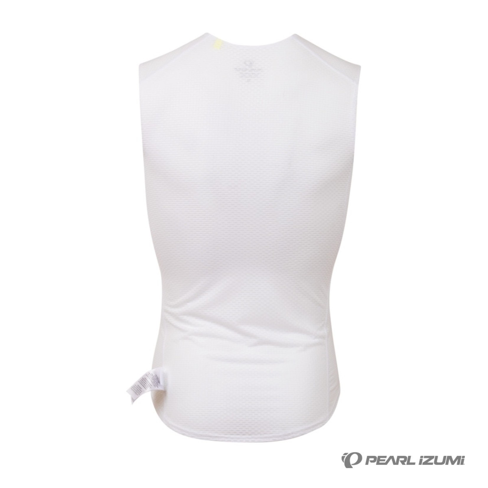 Shimano Pearl Izumi Transfer Mesh Sleeve Less Base Layer - White Mesh Fabric