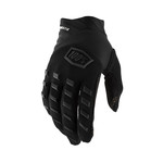 100 Percent 100% Airmatic Youth Bike Cycling Adjustable TPR Gloves - Black/Charcoal