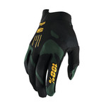 100 Percent 100% Itrack Youth Bike Cycling Gloves Sentinel - Black