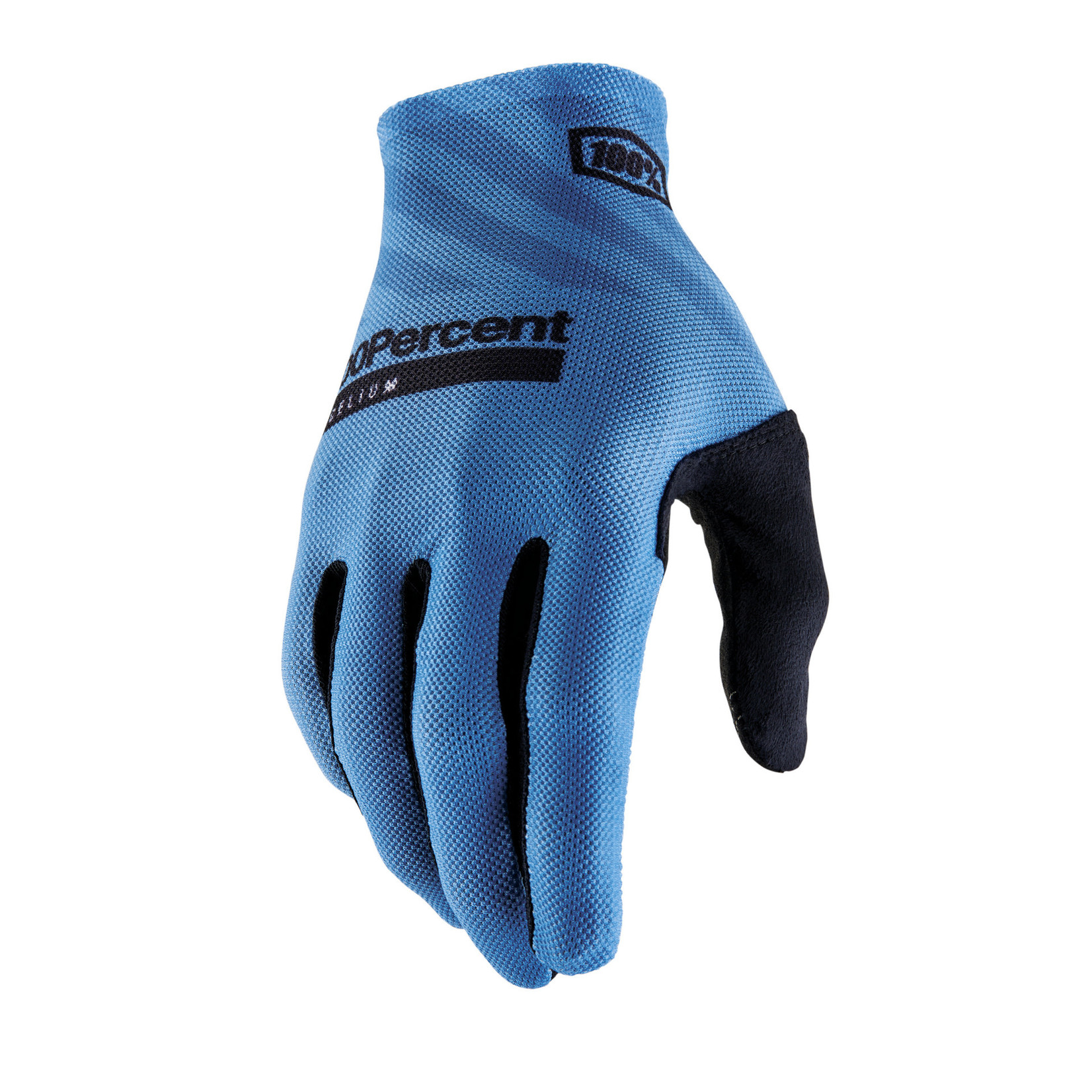 100 Percent 100% Celium Bike Cycling Adjustable TPR Gloves - Slate Blue