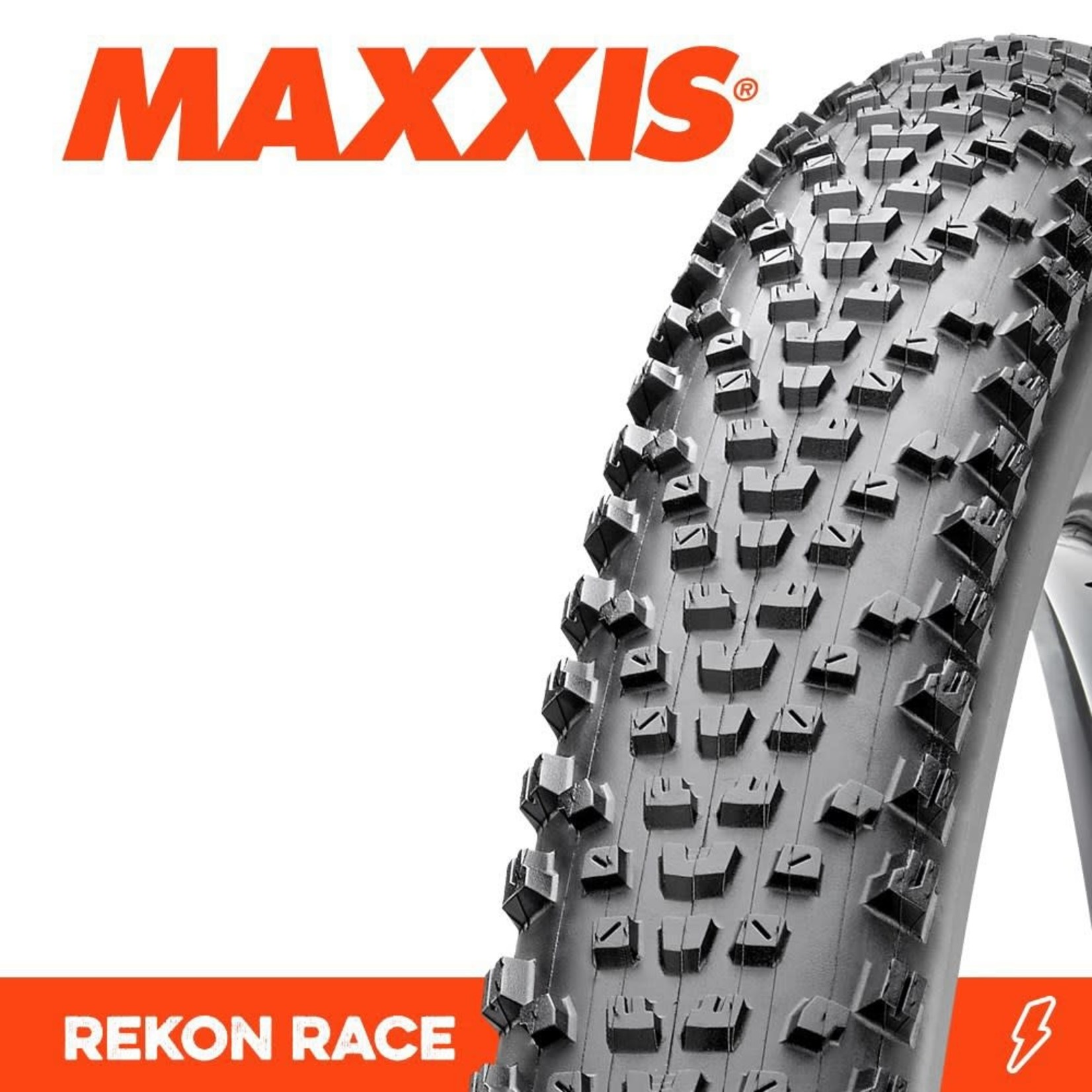Maxxis Maxxis Rekon Race Bike Tyre - 27.5 X 2.25 - Wire Bead Tyre - 60TPI - Pair
