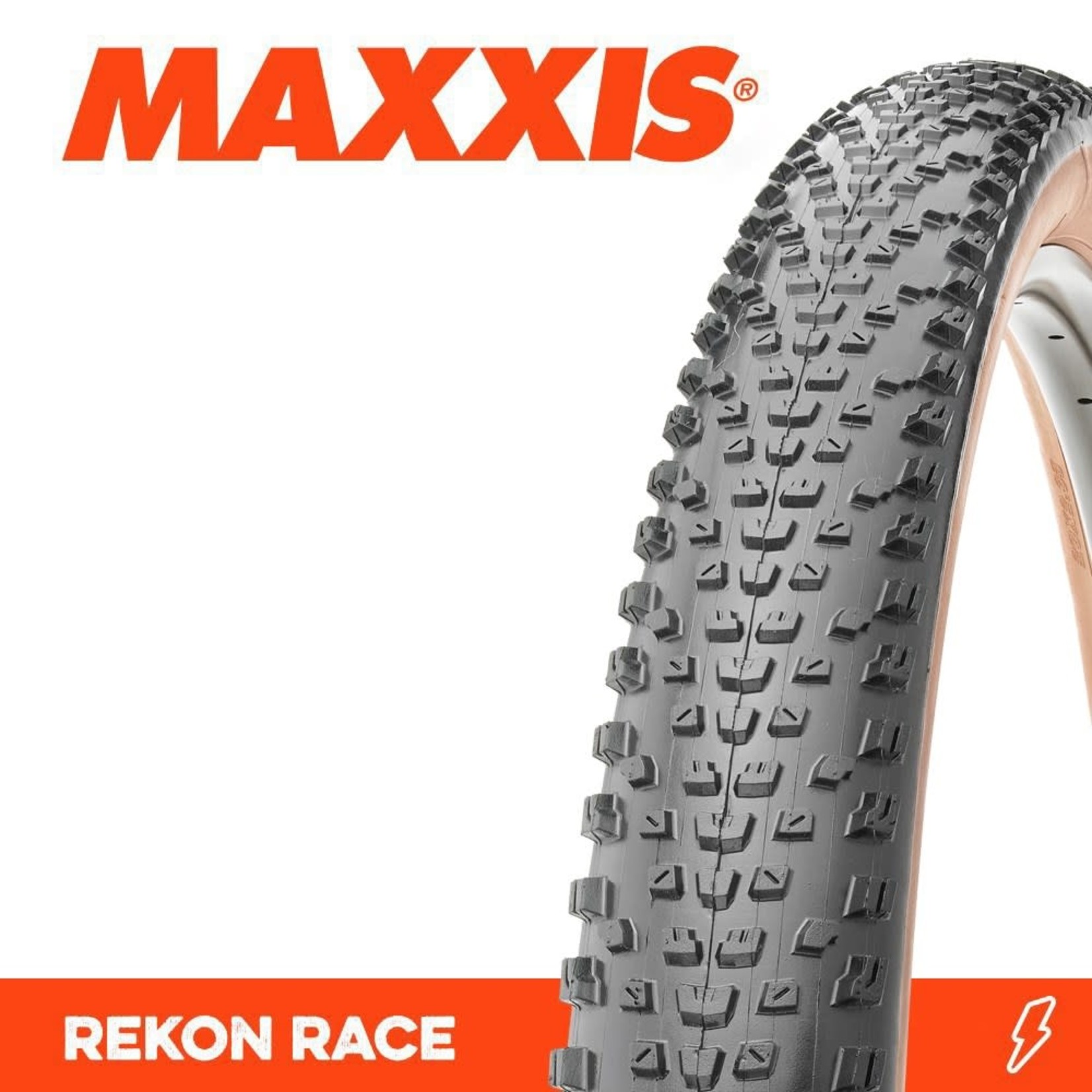 Maxxis Maxxis Reckon Race Bike Tyre - 29 X 2.40 - Tanwall Wire Bead 60TPI - Pair