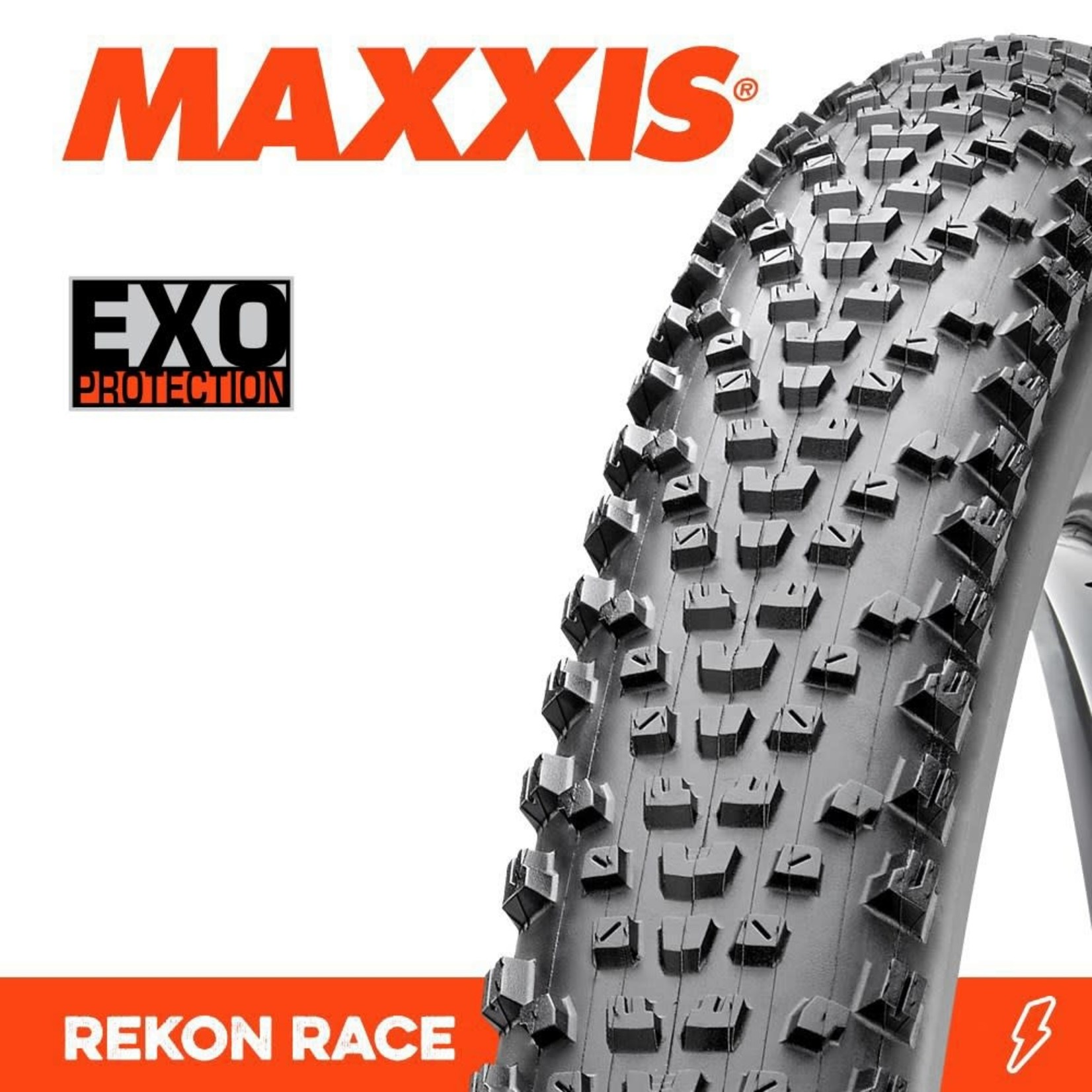 Maxxis Maxxis Reckon Race Bike Tyre - 29 X 2.40 - EXO Wire Bead Tyre - 60TPI - Pair