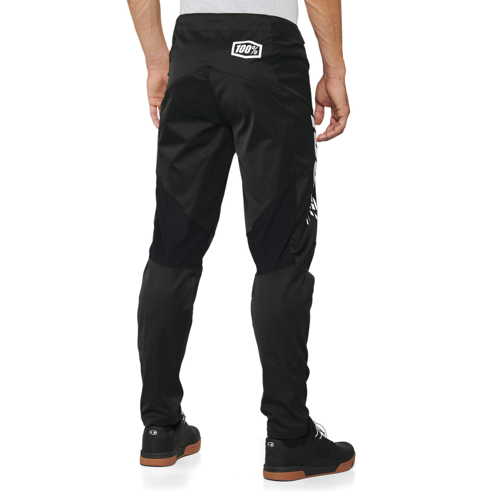 100 Percent 100% R-Core Downhill Polyester 600D Pants - 98% Polyester, 2% Elastan- Black