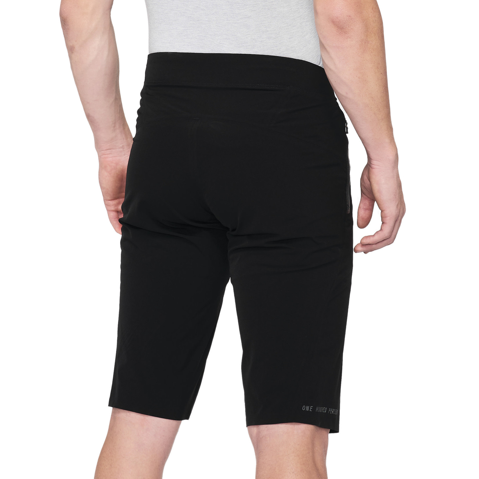 100 Percent 100% Celium DWR Lightweight Nylon/Spandex Shorts -92% Nylon, 8% Elastane- Black