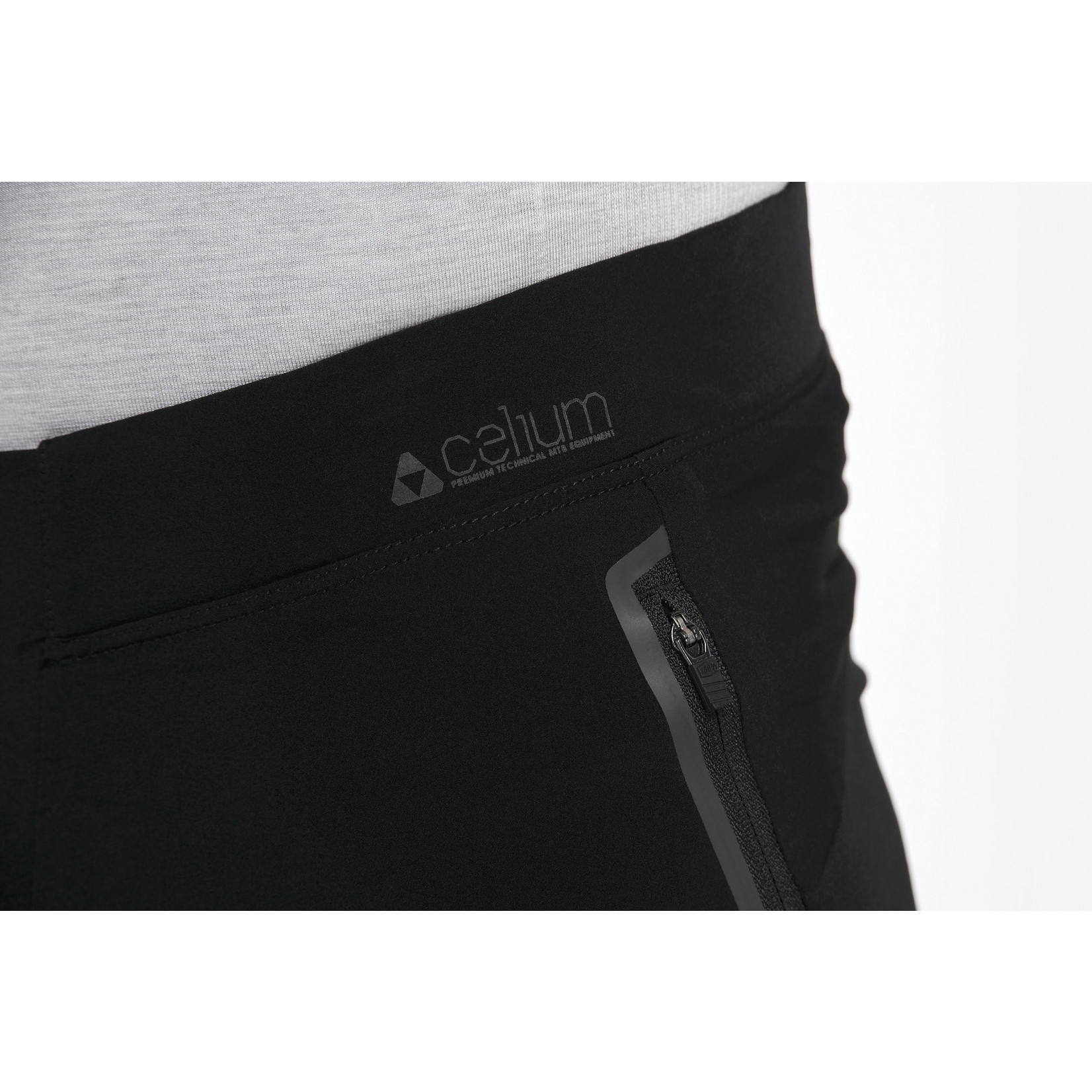 100 Percent 100% Celium DWR Lightweight Nylon/Spandex Shorts -92% Nylon, 8% Elastane- Black