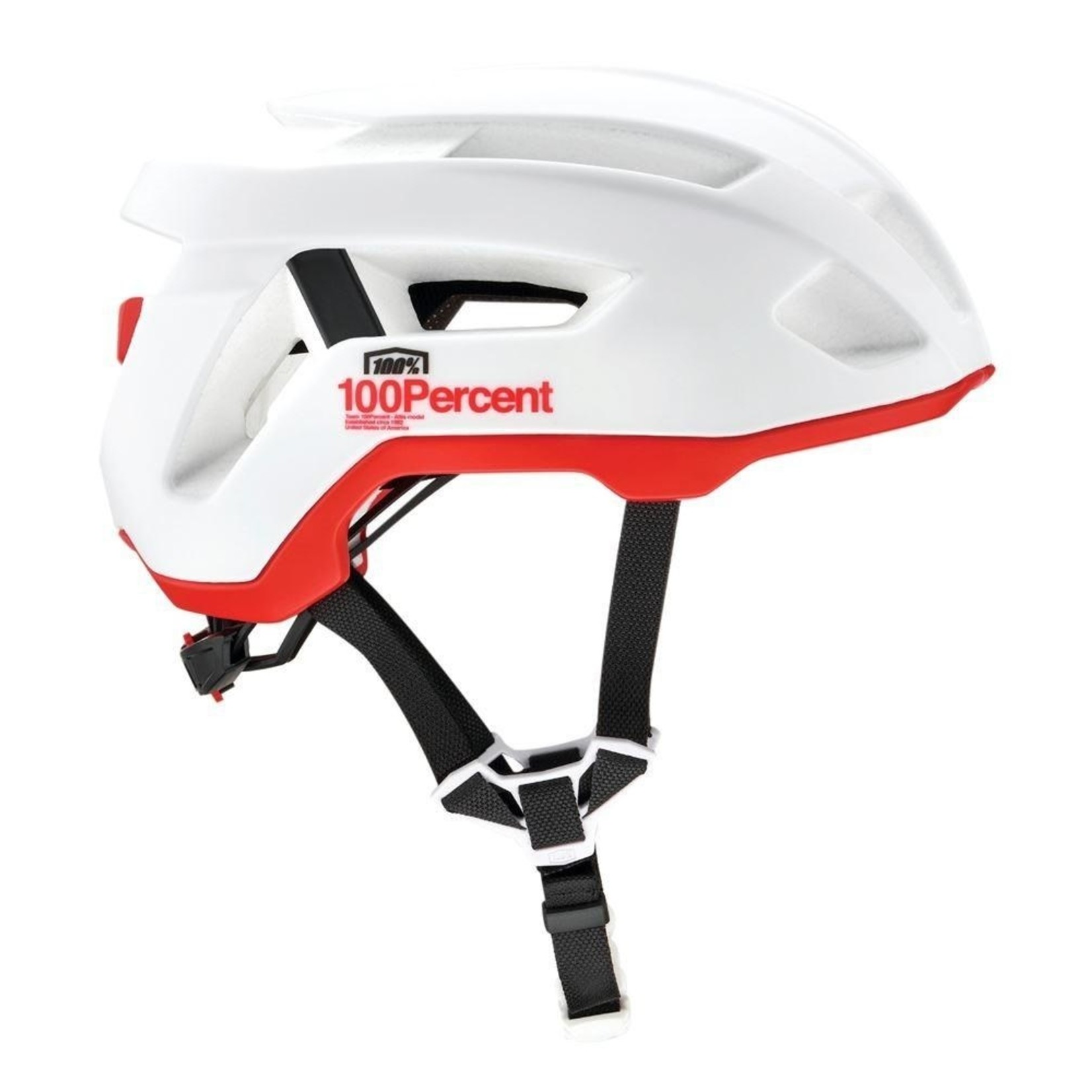 100 Percent 100% ALTIS Gravel Breathable Bike Helmet - White