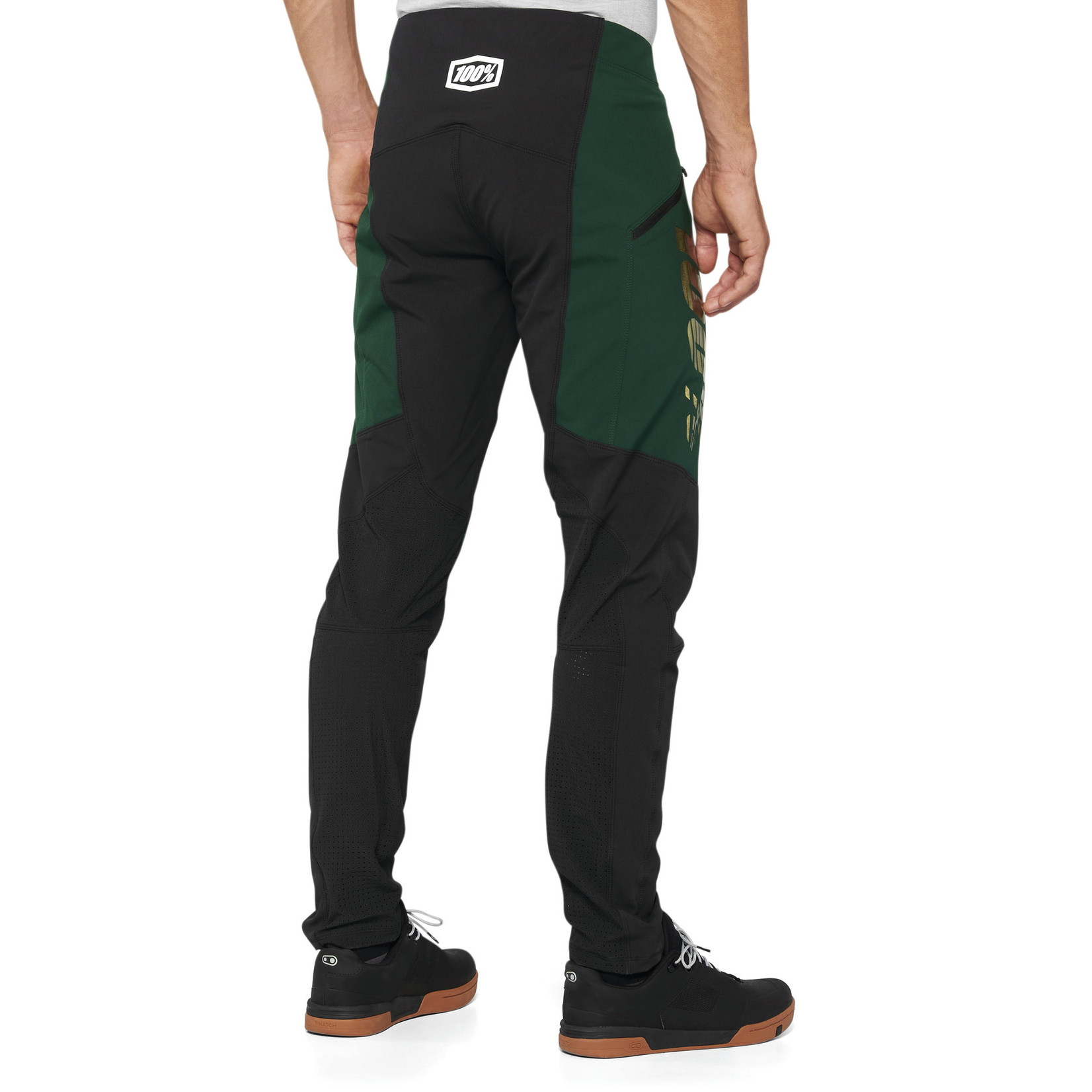 100 Percent 100% R-Core X LE Polyester/Spandex Pants - Forest Green
