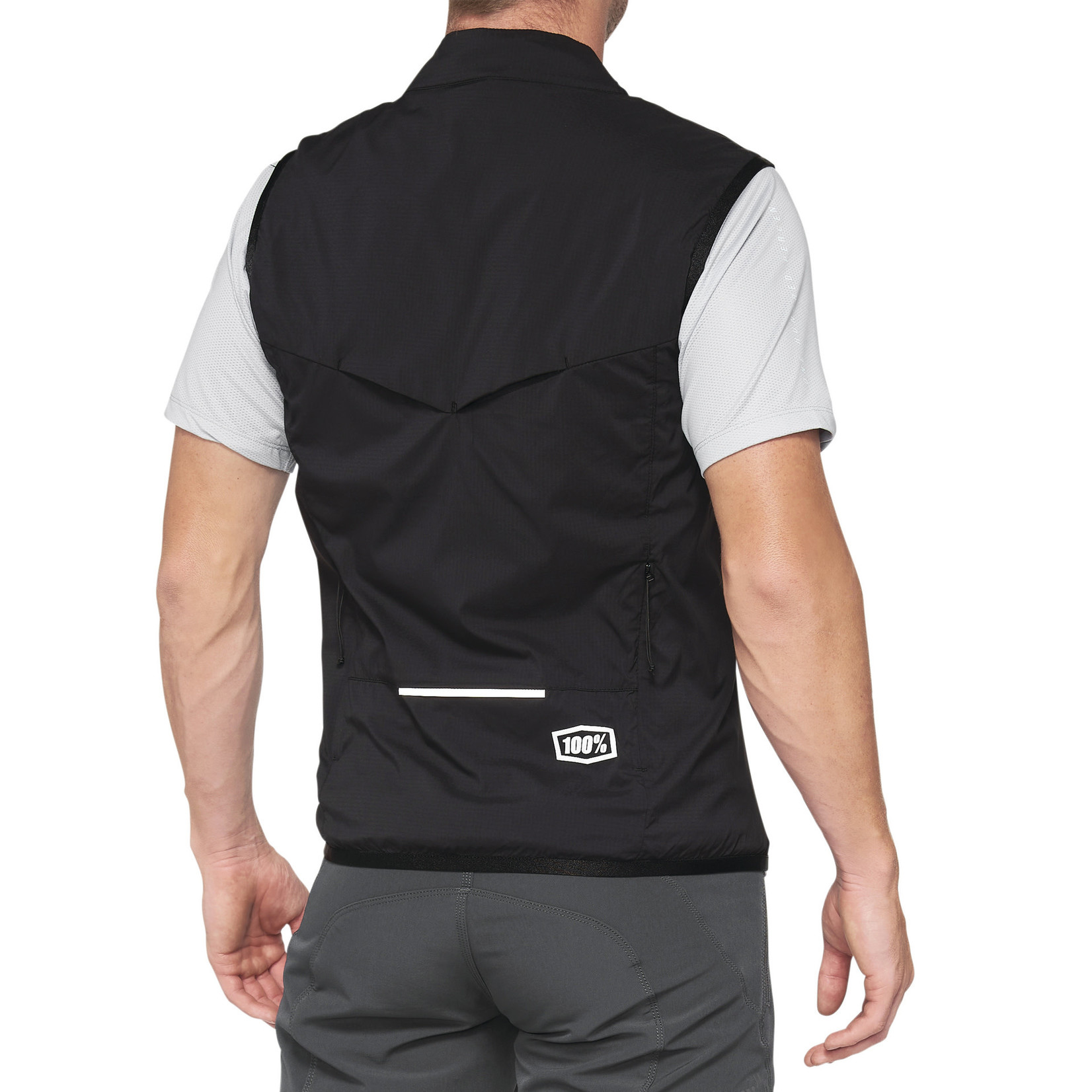 100 Percent 100% Corridor Stretch Bike Vest - Black