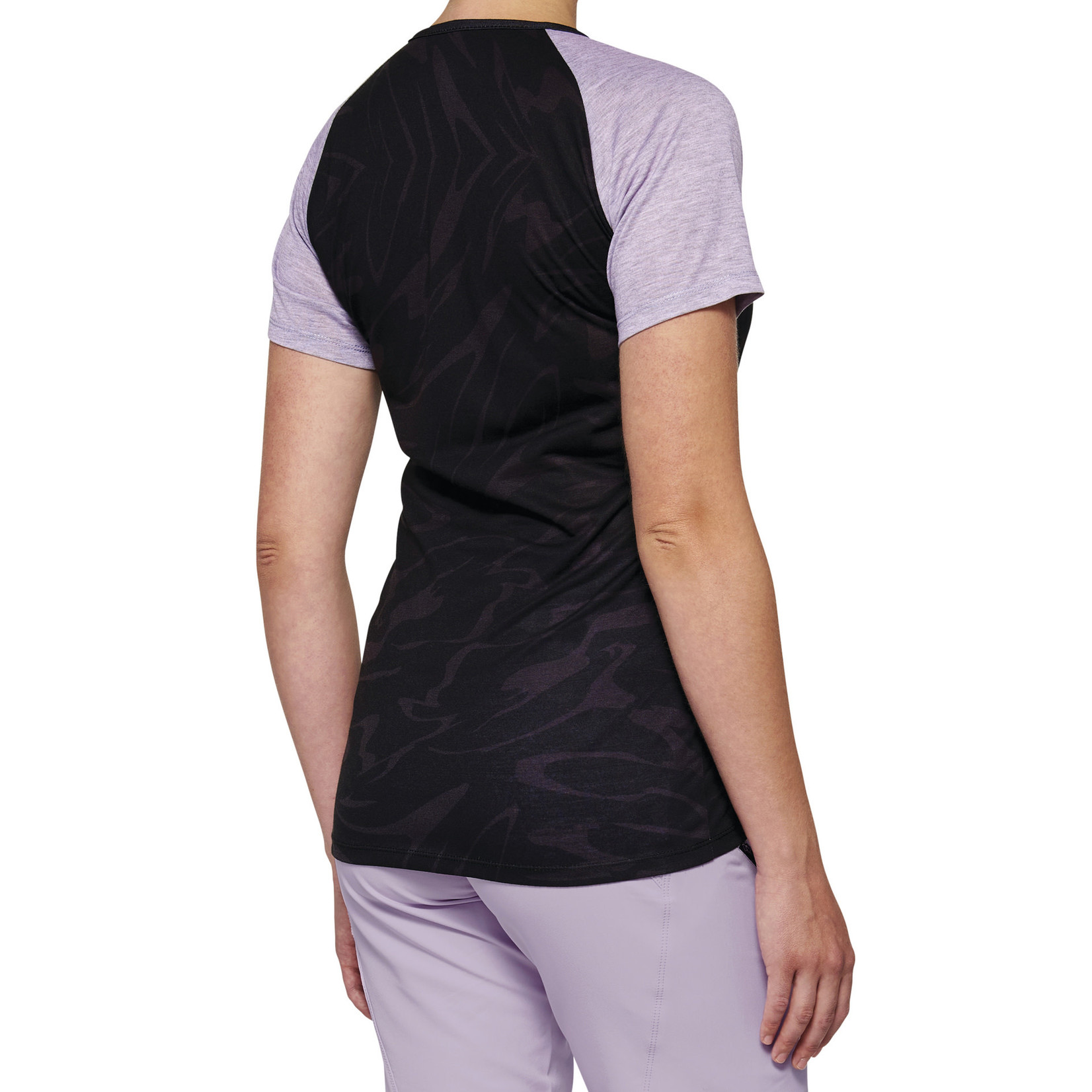 100 Percent 100% Airmatic Womens Bike Jersey - Black/Lavender