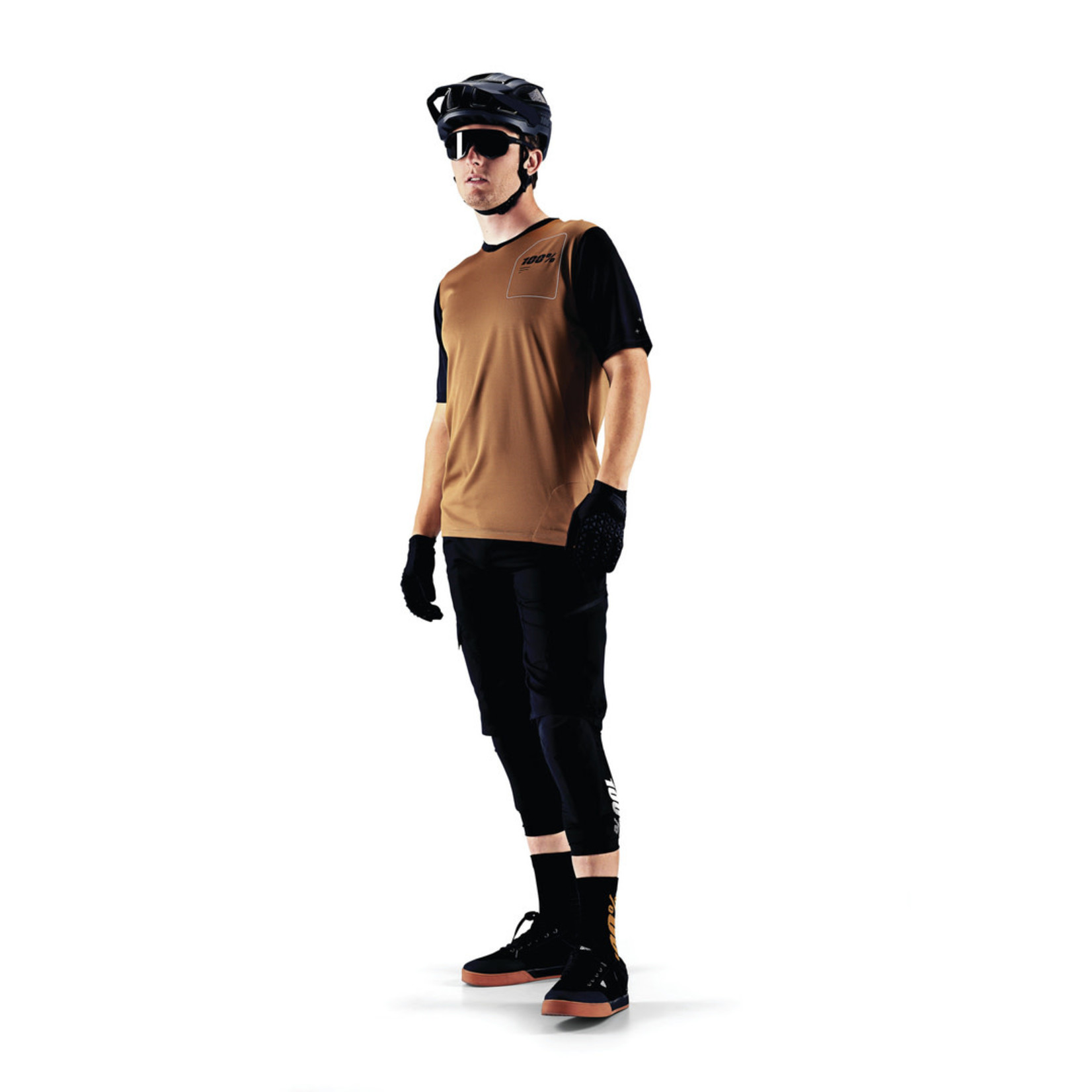 100 Percent 100% Ridecamp Bike Jersey - Terracotta/Black