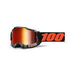 100 Percent 100% Accuri 2 Bike/Cycling Goggle - Geospace - Mirror Red Polycarbonate Lens