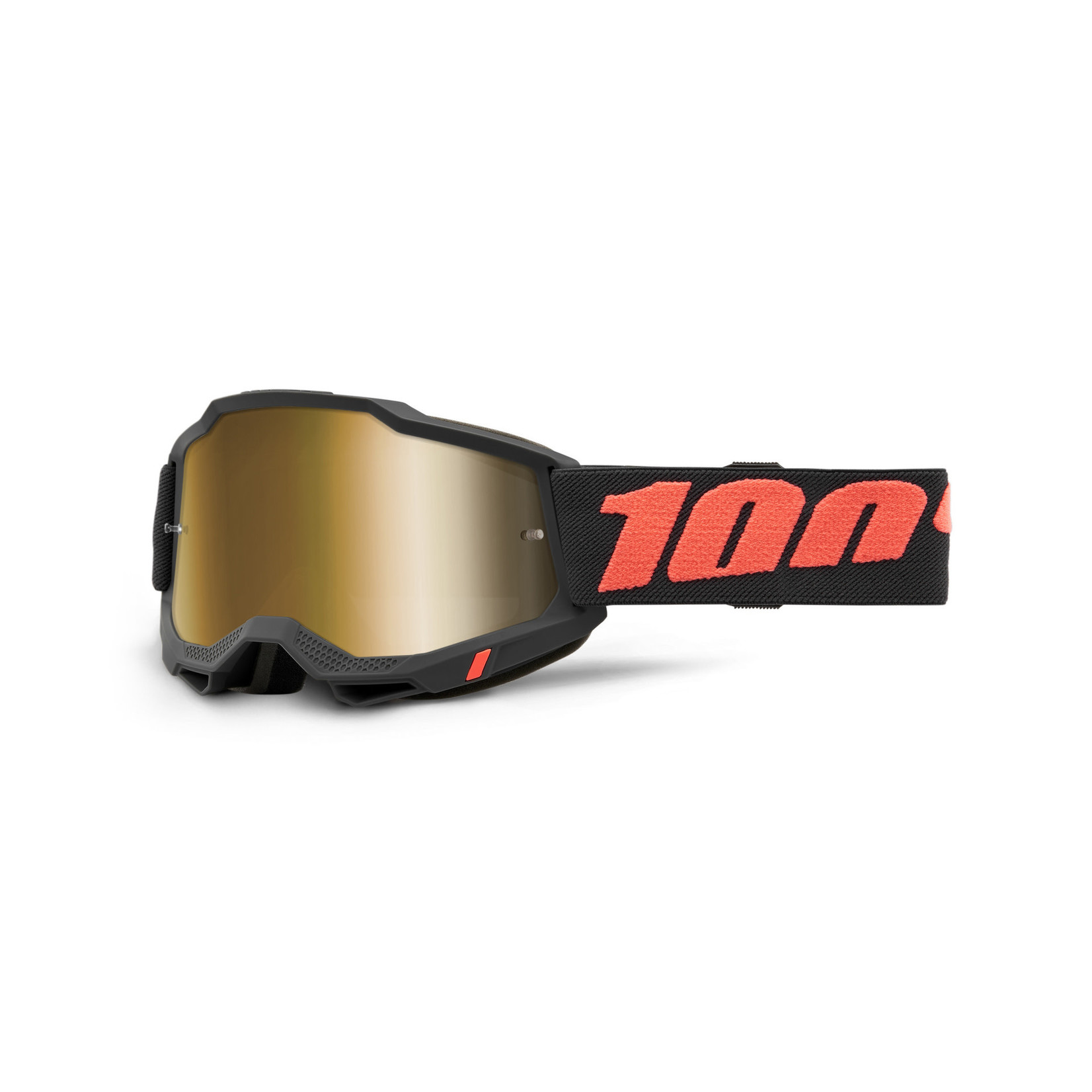 100 Percent 100% Accuri 2 Bike/Cycling Goggle - Borego - True Gold Mirror