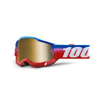 100 Percent 100% Accuri 2 Bike/Cycling Goggle - Unity - Mirror True Gold