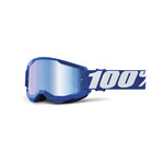 100 Percent 100% Strata 2 Youth Bike/Cycling Goggle - Blue - Mirror Blue