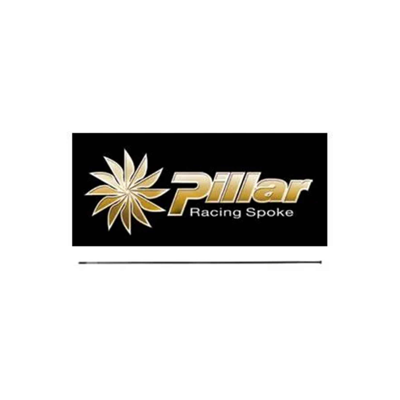 Pillar Pillar Straight Pull Aero Racing Spokes - 265mm - 14G (2mm) - Silver