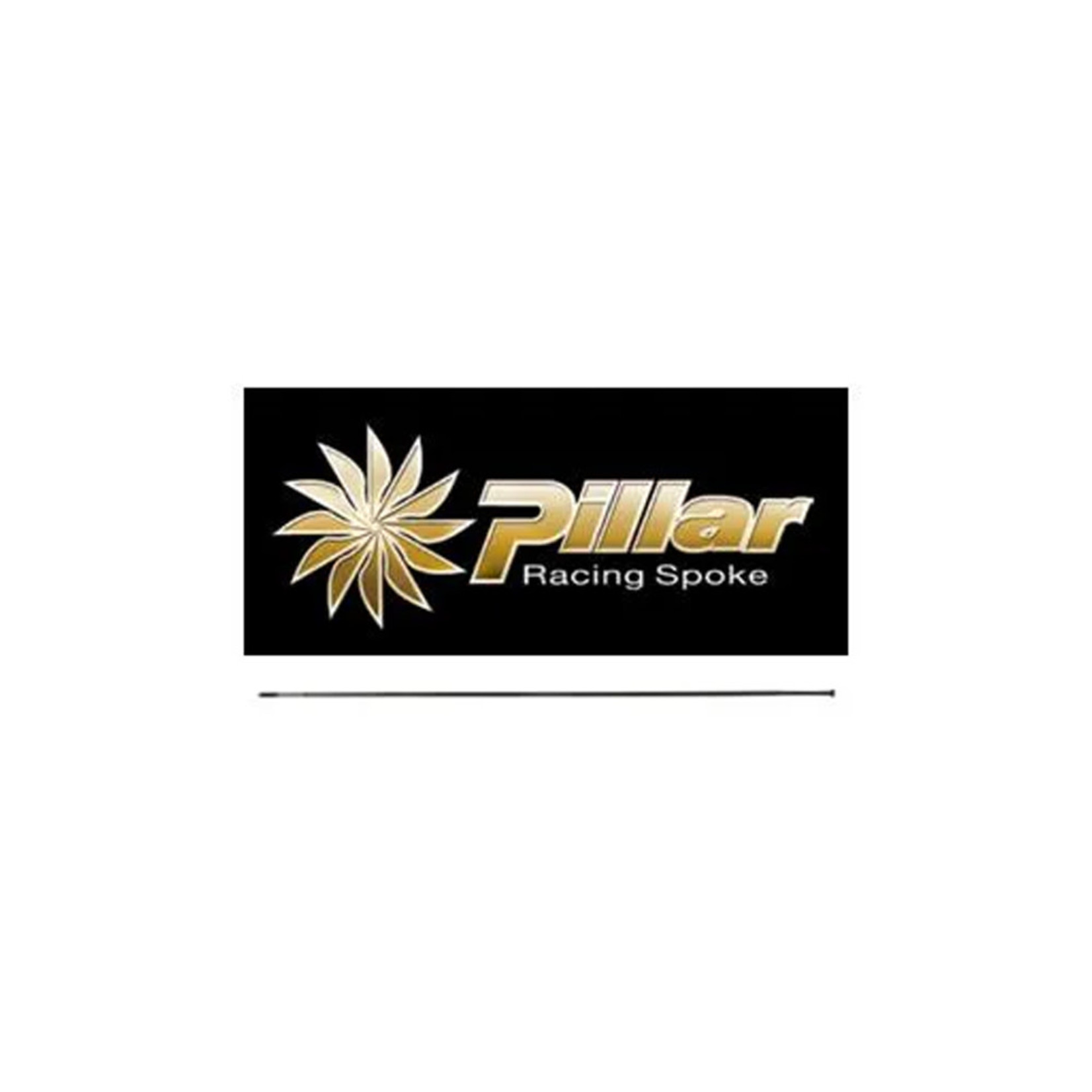 Pillar Pillar Straight Pull Aero Racing Spokes - 274mm - 14G (2mm) - Silver