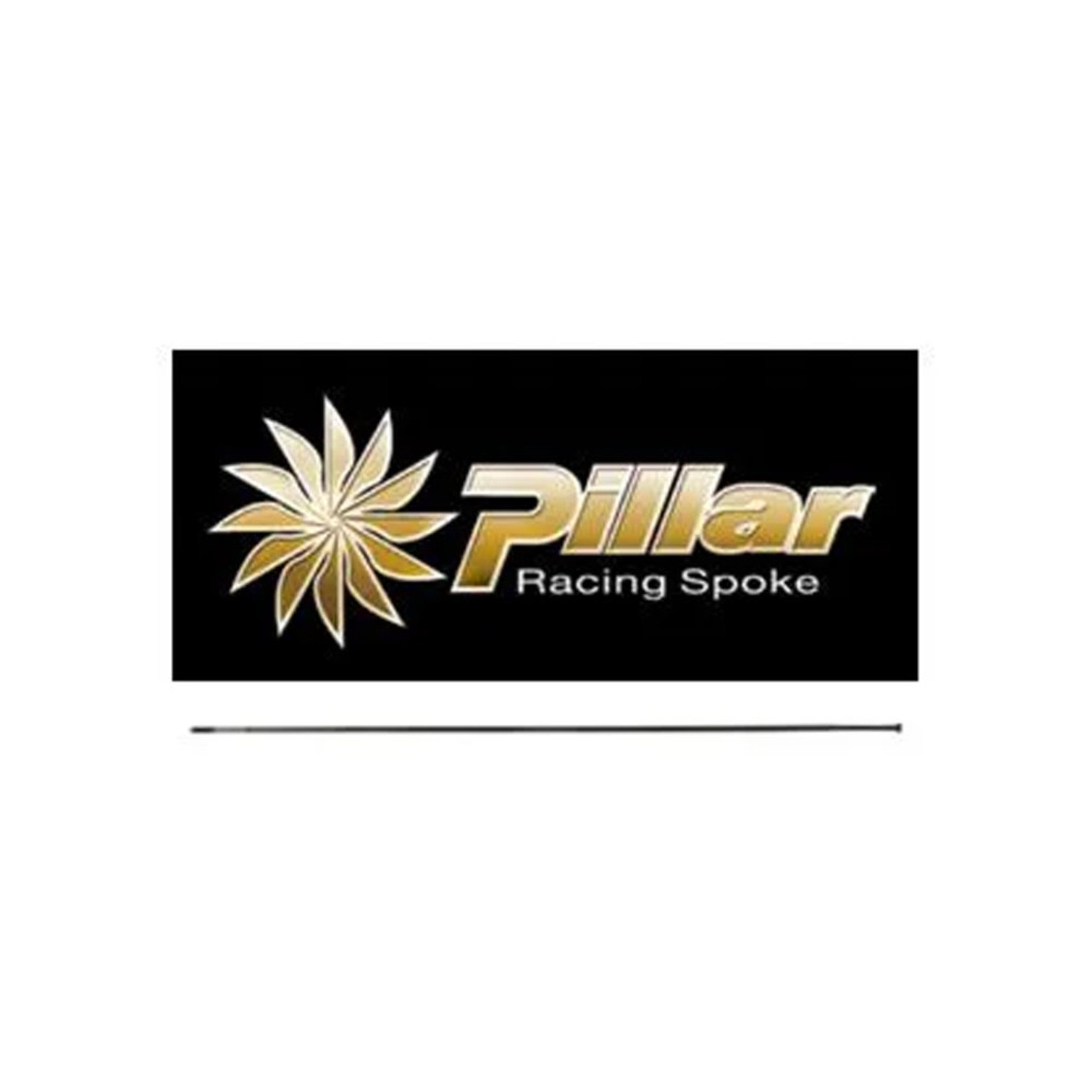 Pillar Pillar Straight Pull Aero Racing Spokes - 260mm - 14G (2mm) - Silver