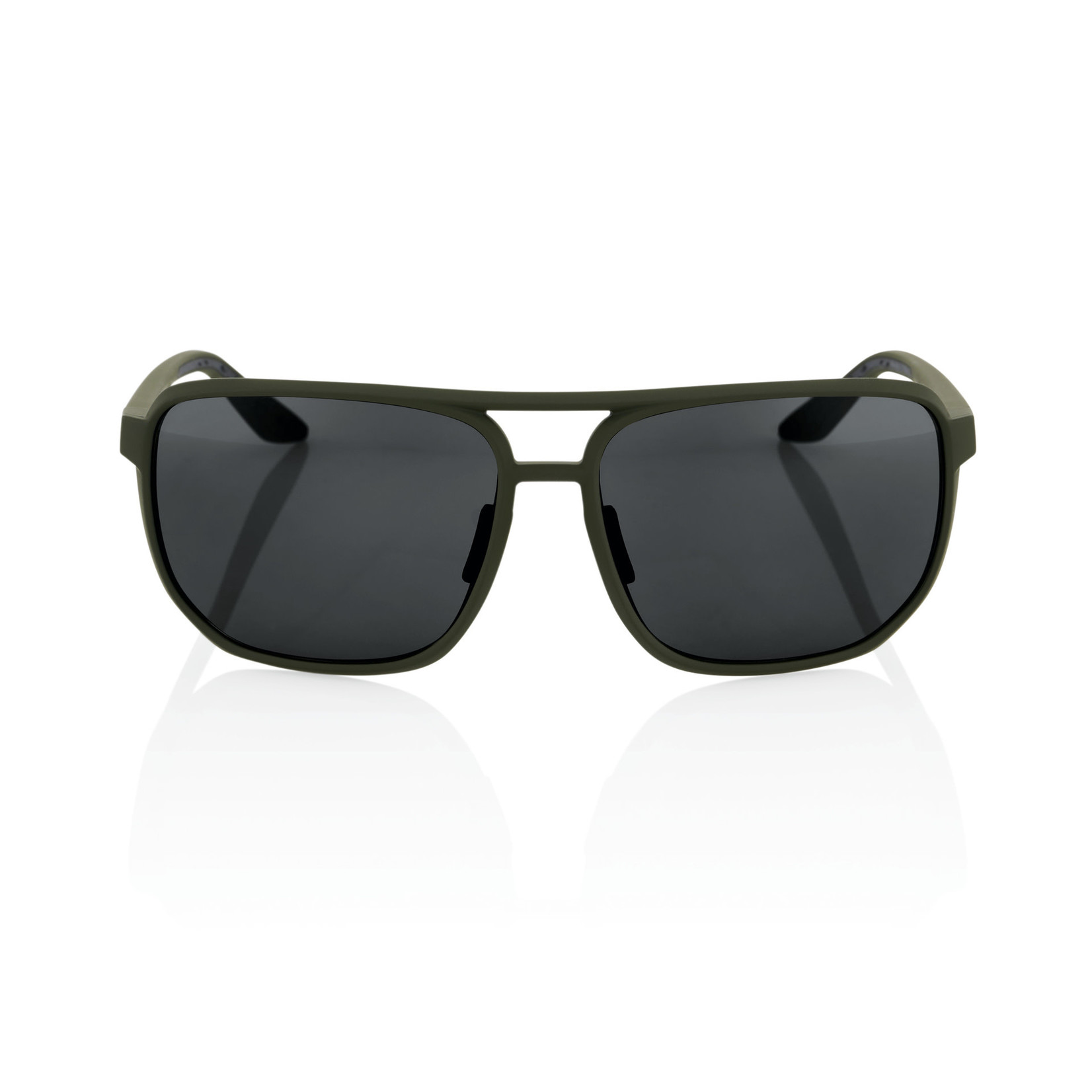 100 Percent 100% Konnor 100% UV Protection Bike Eyewear - Soft Tact Army Green - Smoke
