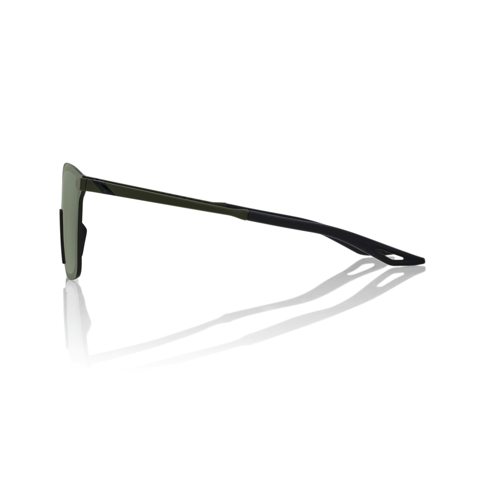 100 Percent 100% Legere Square Bike Eyewear - Soft Tact Army Green - Grey Green