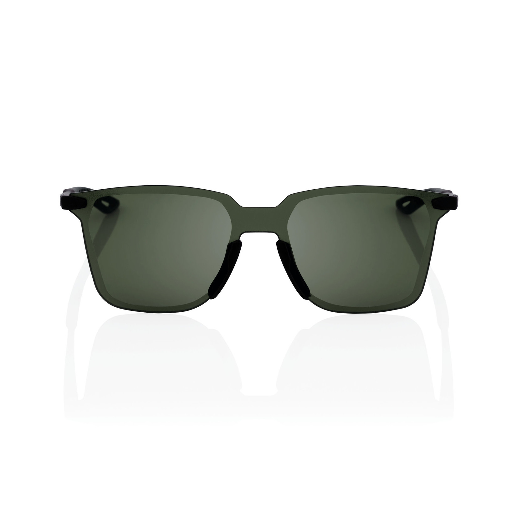 100 Percent 100% Legere Square Bike Eyewear - Soft Tact Army Green - Grey Green